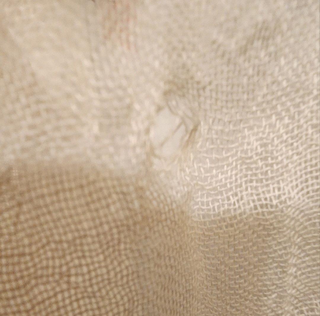 Gap NWT GAP Women's Off White Cream Silver Sequin Scarf 37X40" Size ONE SIZE - 4 Thumbnail