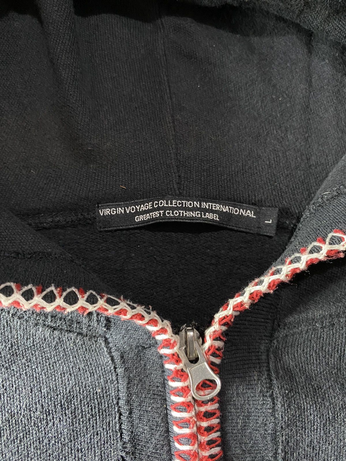 If Six Was Nine × Japanese Brand × Le Grande Bleu (L.G.B.) Vintage Virgin Voyage Collection zip hoodie kapital style Size US L / EU 52-54 / 3 - 6 Thumbnail