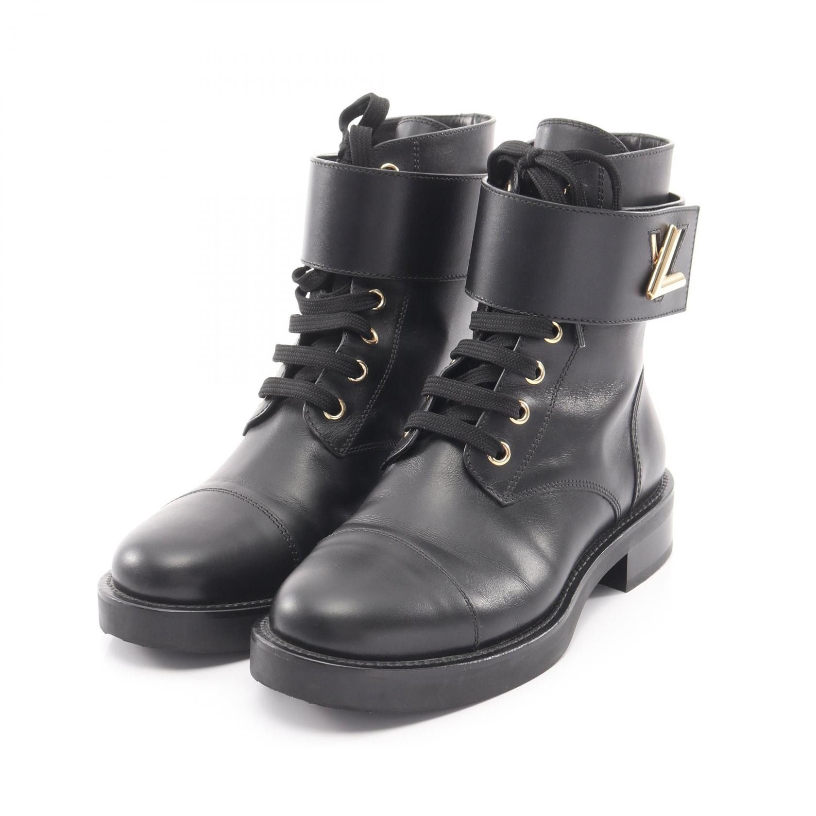 Louis Vuitton Louis Vuitton Louis Vuitton Wonderland Line Leather Boots Leather Shoes DUTY FREE for USA Size ONE SIZE - 1 Thumbnail