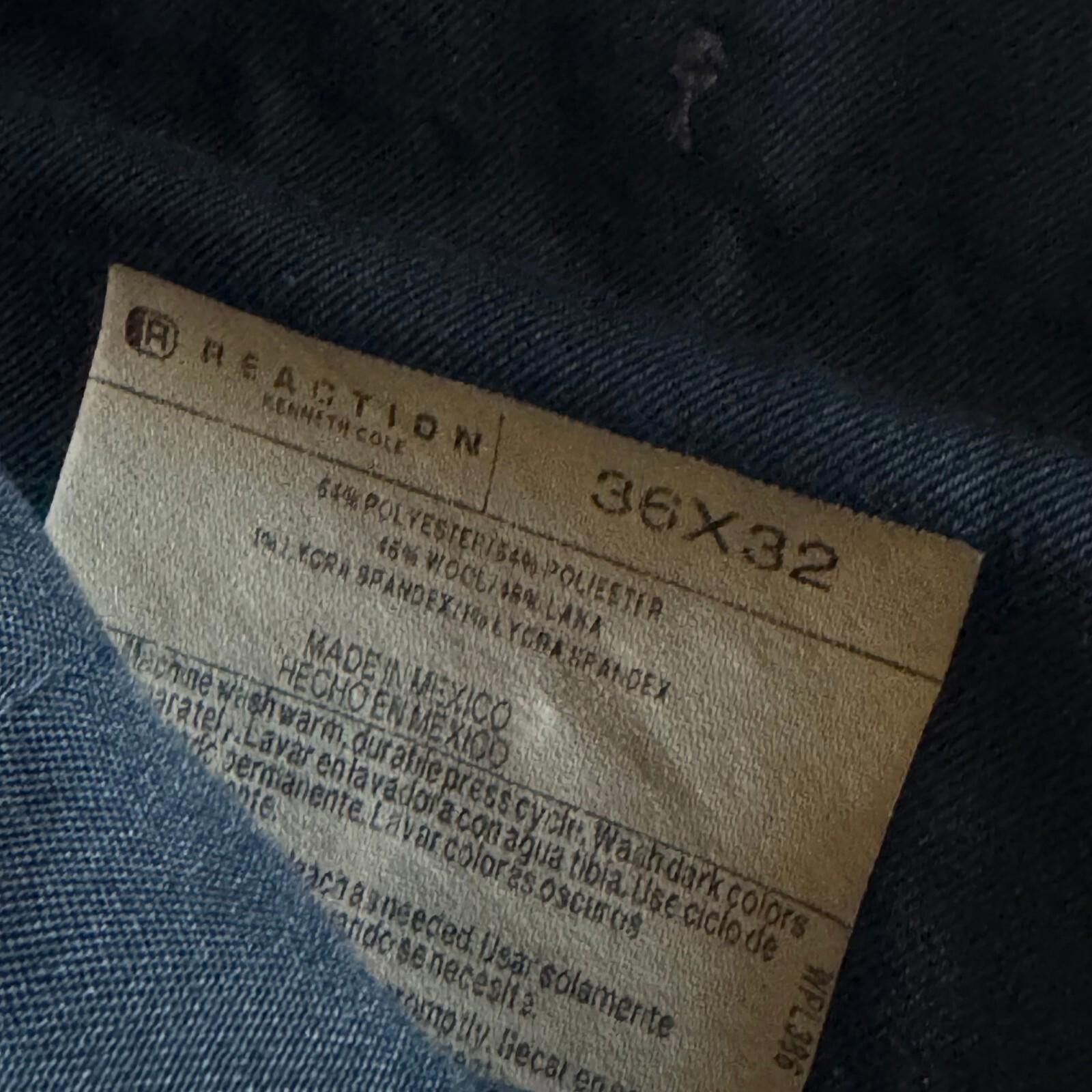Kenneth Cole Reaction Kenneth Cole Brown Dress Pants Mens 36 x 32 Size US 36 / EU 52 - 3 Thumbnail
