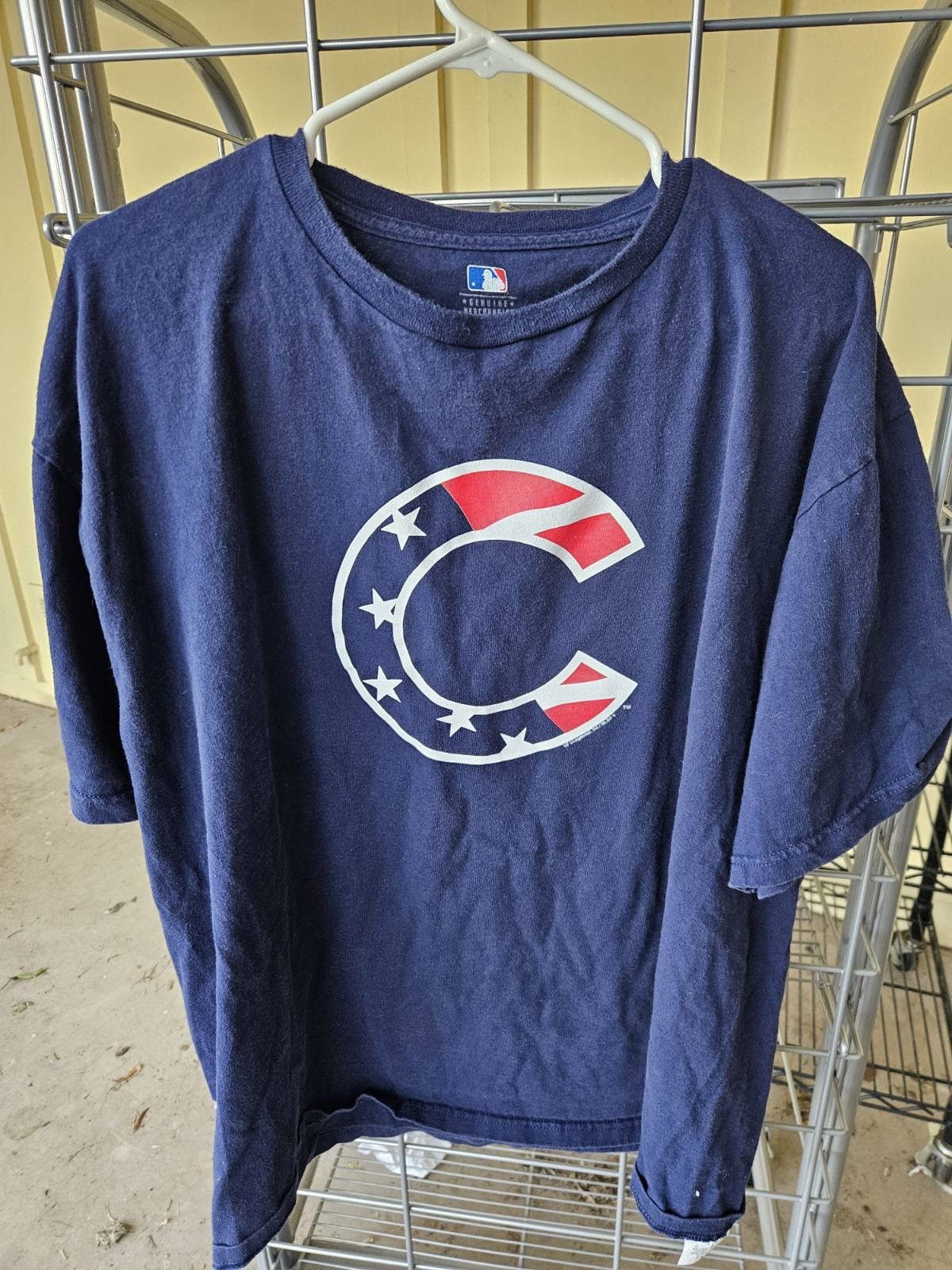 Majestic Chicago Cubs 4th Of July MLB Majestic Tee Size US XL / EU 56 / 4 - 1 Thumbnail