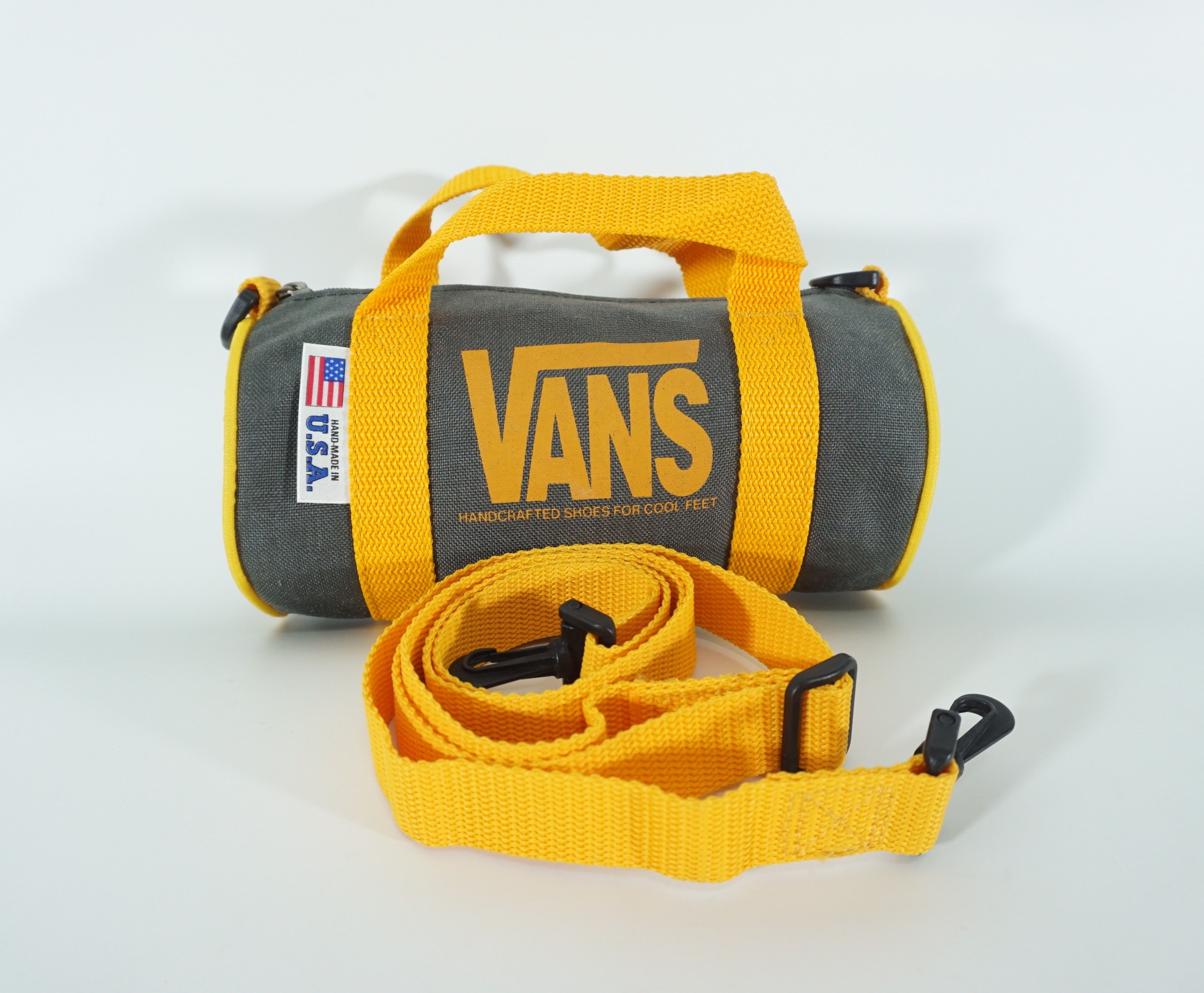 Vans 90’s vintage bag made in USA Vans Vintage 90s Vans Duffle Bag Hand Made in the USA | Grailed