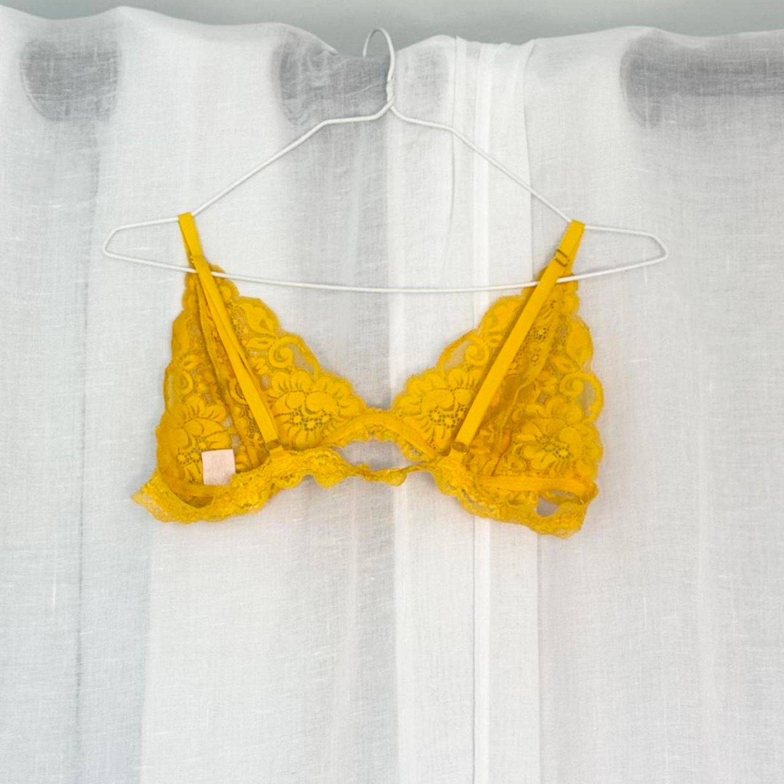 Other ✿ ✿ yellow lace bralette ✿ ✿ Size ONE SIZE - 5 Thumbnail
