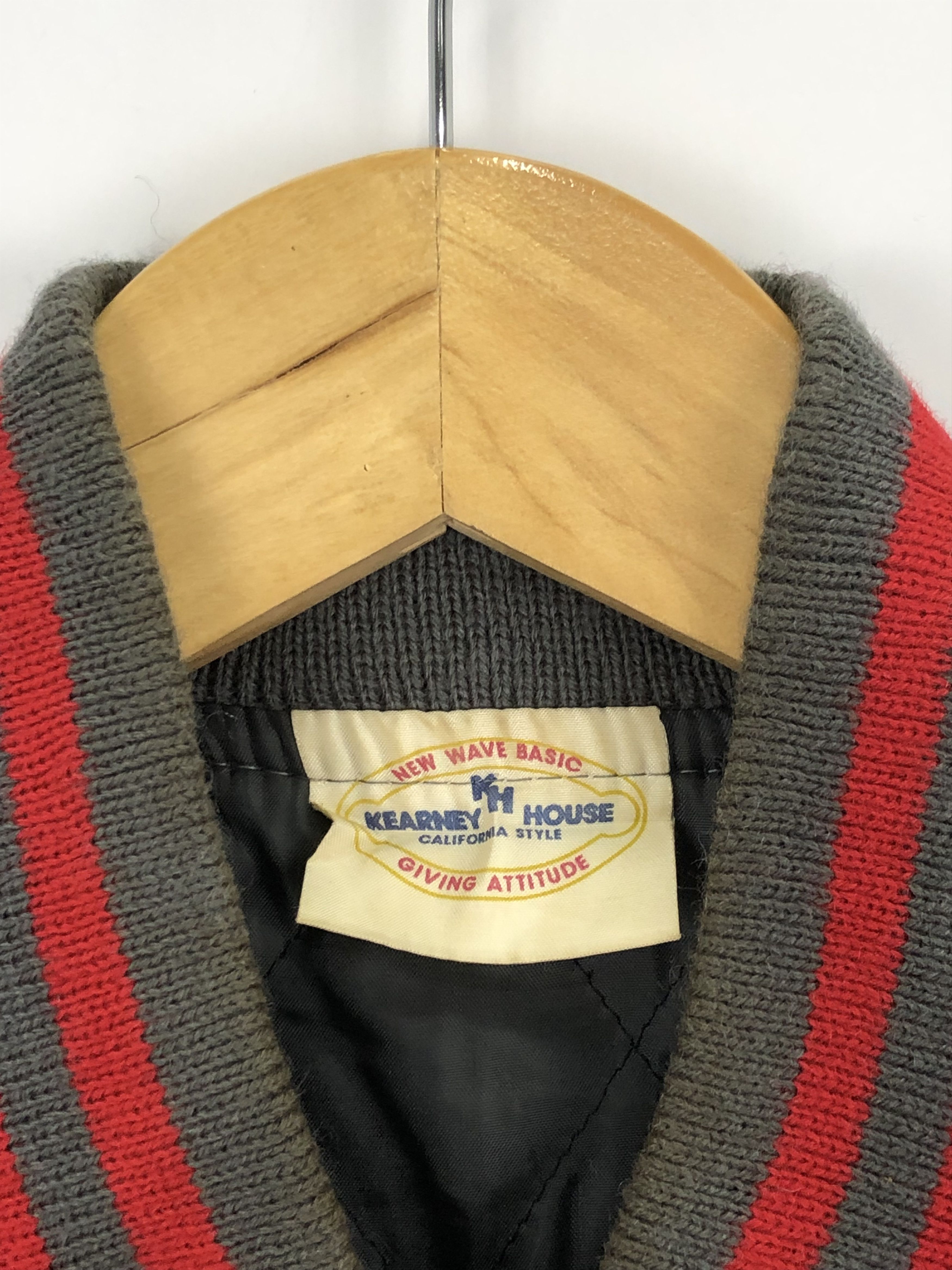 Japanese Brand Vintage 80s Kearney House Wool Varsity Jacket V0304 Size US L / EU 52-54 / 3 - 7 Thumbnail