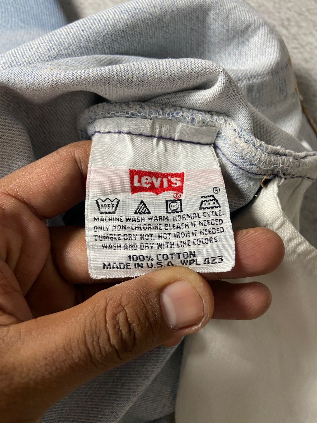 Levi's Vintage 90'S levis 501 made in USA Size US 32 / EU 48 - 5 Thumbnail