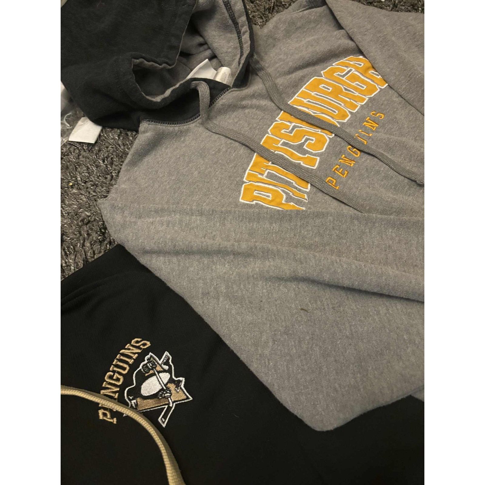NHL 3 Pittsburgh Steelers/Pirates/Penguins Sweatshirt Hoodies SM Size US S / EU 44-46 / 1 - 6 Thumbnail