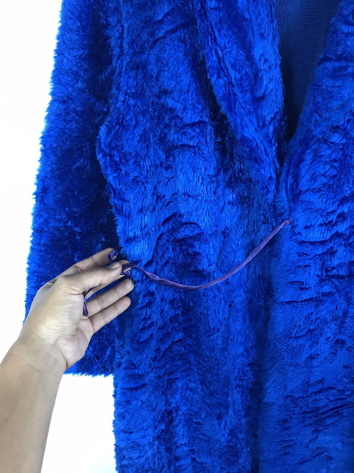 Vintage ⚡️Vintage Michele Of Miami Shearling Long Coat Size ONE SIZE - 6 Thumbnail