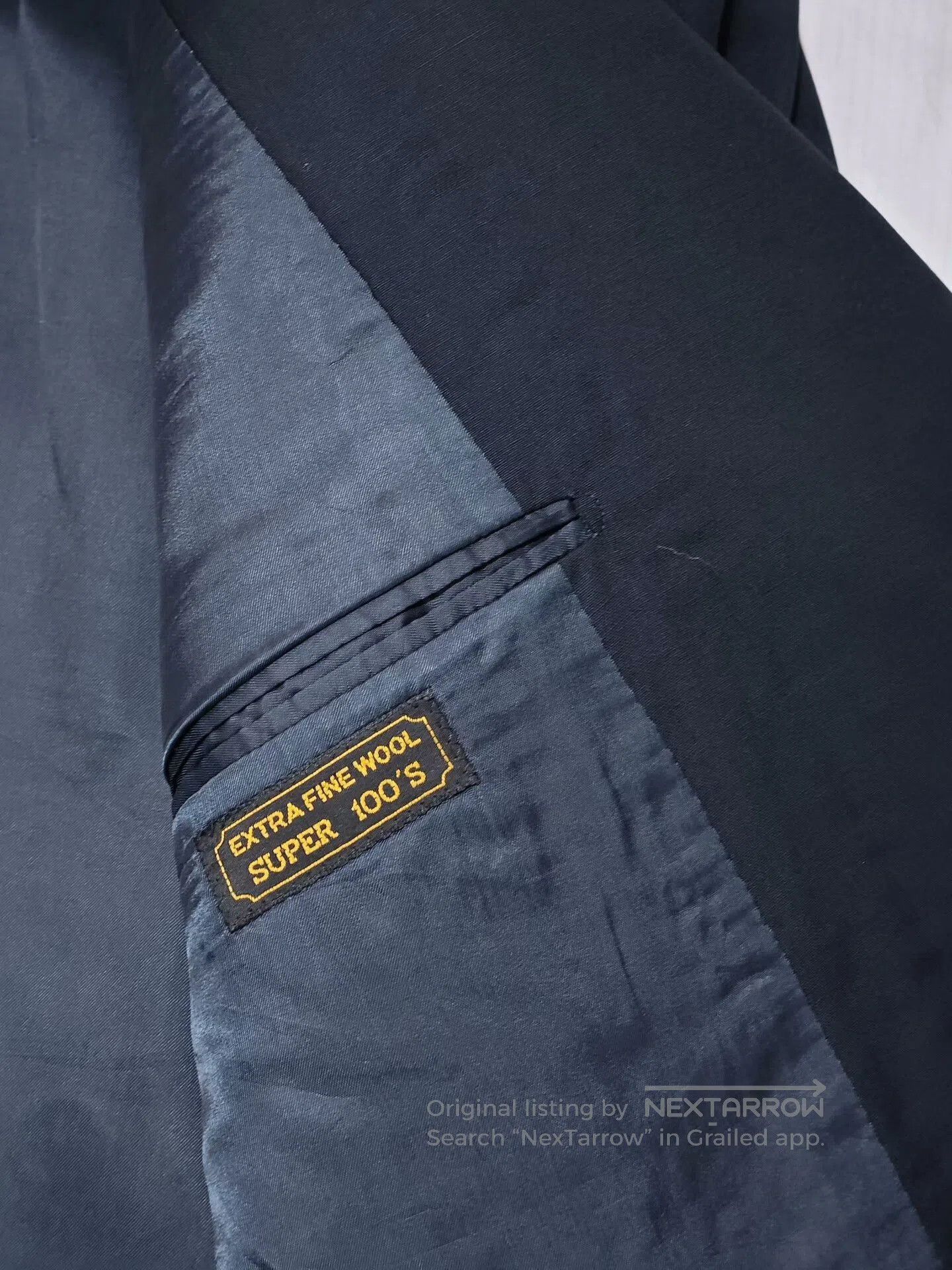Burberry Burberry Navy Wool Suit Jacket. Size US M / EU 48-50 / 2 - 7 Thumbnail