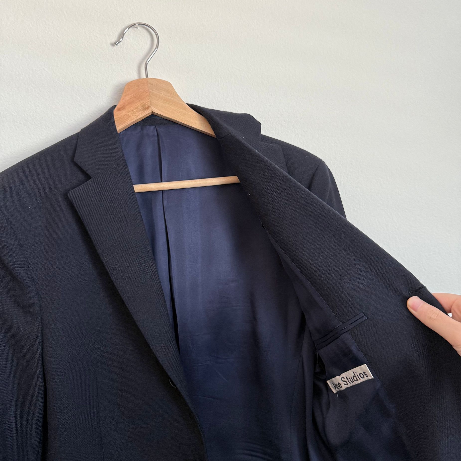Acne Studios AW14 Drifter J Panama Wool Blazer Size 44R - 5 Thumbnail