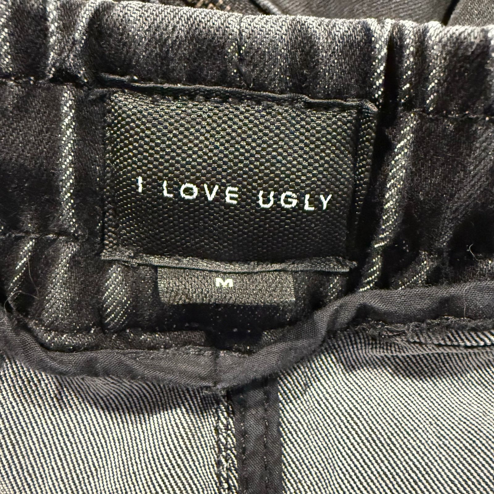 I Love Ugly I Love Ugly Men’s Black Utility Jeans Size M Size US 29 - 6 Thumbnail