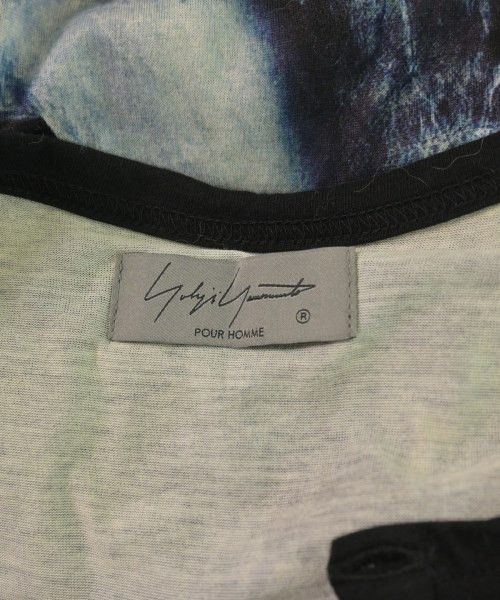 Yohji Yamamoto Yohji Yamamoto POUR HOMME/Black x Blue x Gray Coat Size US L / EU 52-54 / 3 - 3 Thumbnail