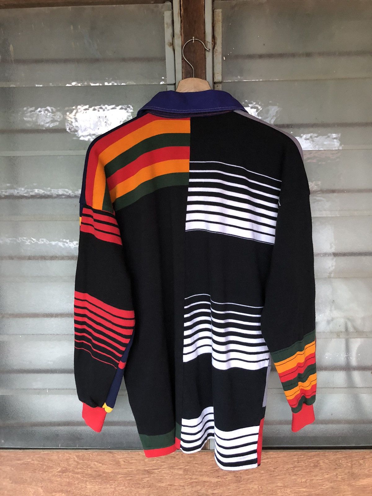 Canterbury of New Zealand Vintage Canterbury Rugby Ugly Colour Long Sleeve Size US L / EU 52-54 / 3 - 13 Thumbnail