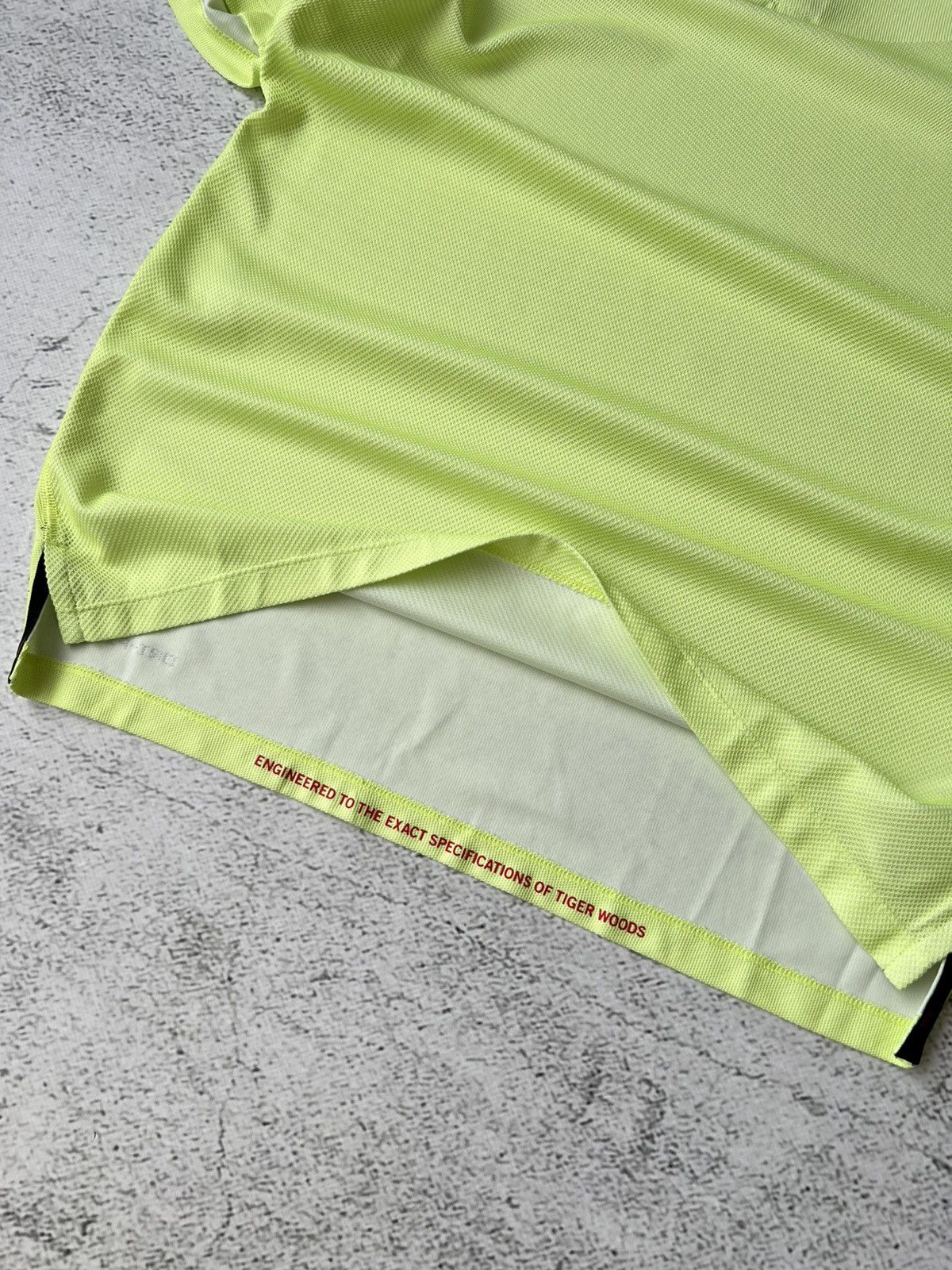 Nike Nike Tiger Woods Dri-Fit ADV Polo Shirt Lime Green Size S Size US S / EU 44-46 / 1 - 4 Thumbnail