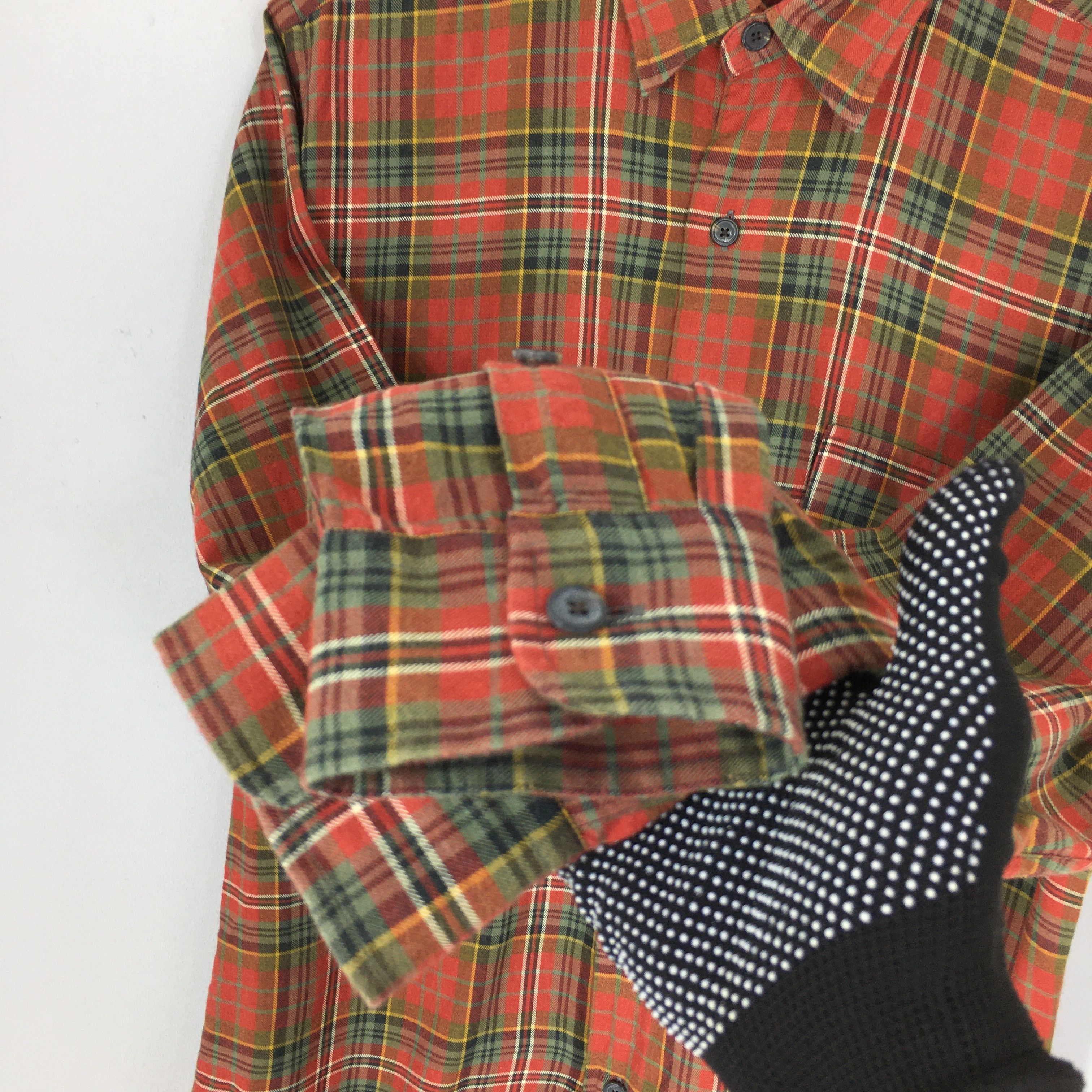 Vintage 90s Polo Ralph Lauren Checkered Flannel Shirt Medium