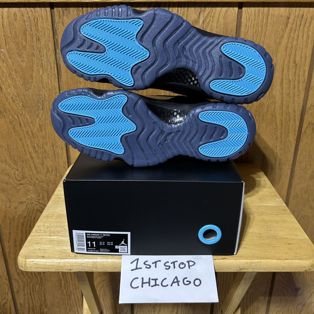 Jordan Brand Nike Air Jordan 11 Retro Gamma Blue 2025 CT8012-047 Mens 11 Size US 11 / EU 44 - 7 Thumbnail