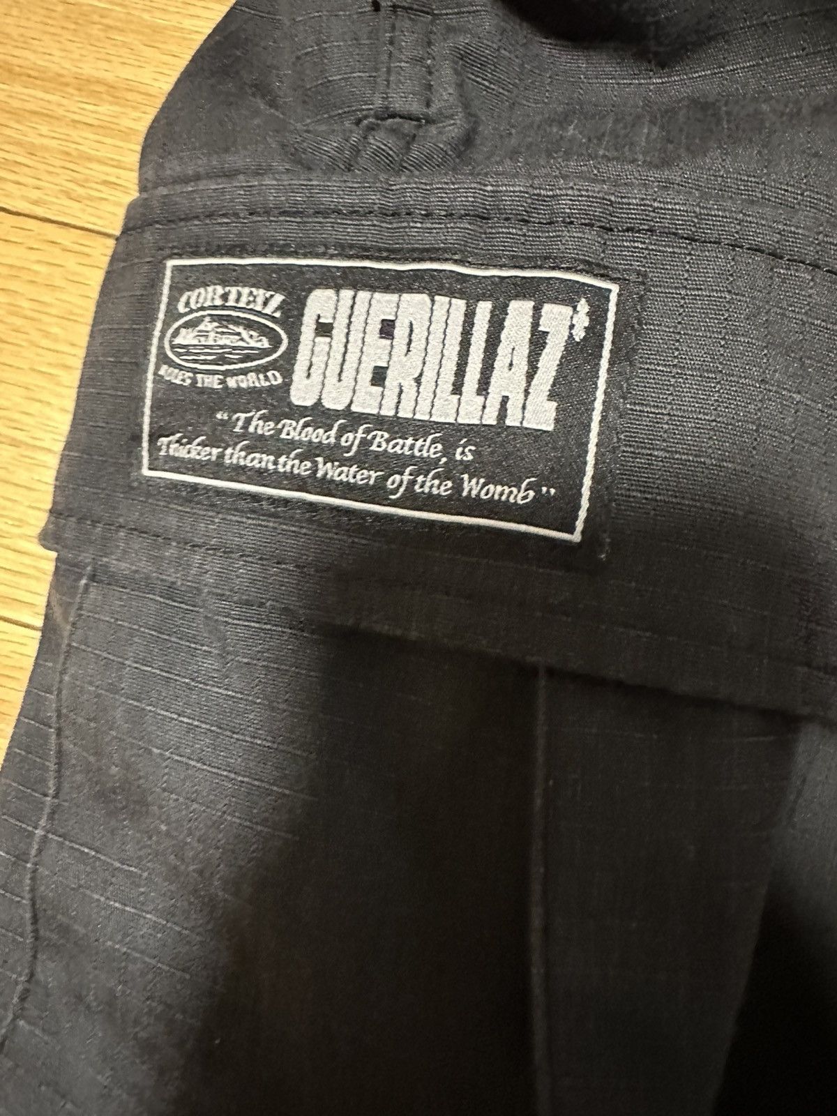 Corteiz Cortiez Black Guerillaz Cargo Pants Size US 30 / EU 46 - 3 Thumbnail