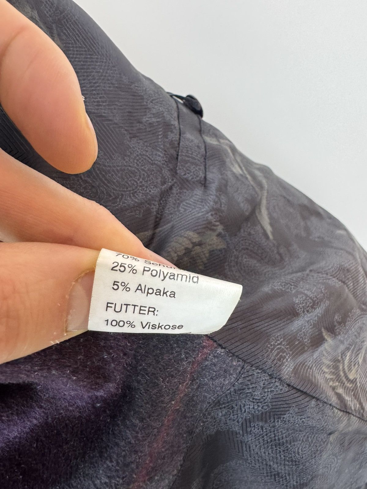 Other Alpaca Loden Burgundy Wool Trench coat Womens Size 42 Size M / US 6-8 / IT 42-44 - 12 Thumbnail