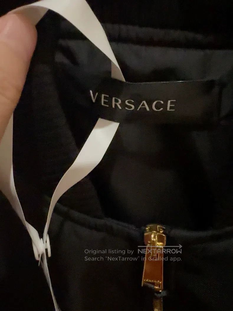 Versace Versace Embroidered Medusa black baseball uniform cotton j Size M / US 6-8 / IT 42-44 - 5 Thumbnail