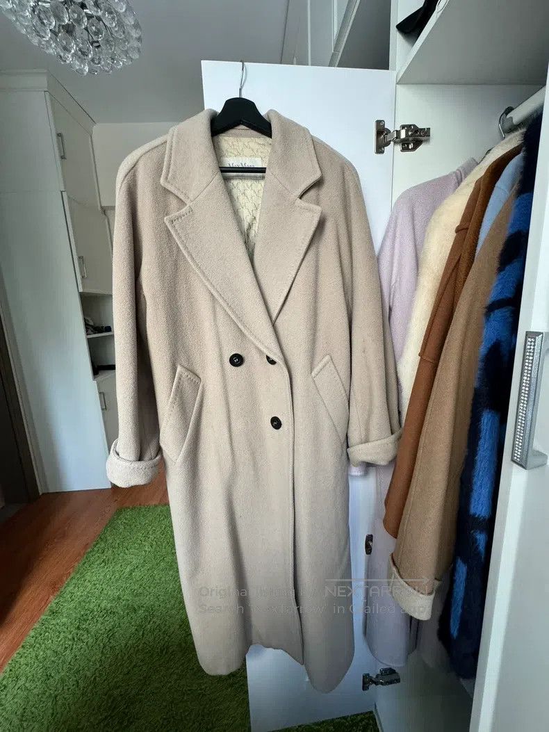 Max Mara Max Mara Classic Beige Wool Coat Size XS / US 0-2 / IT 36-38 - 1 Thumbnail