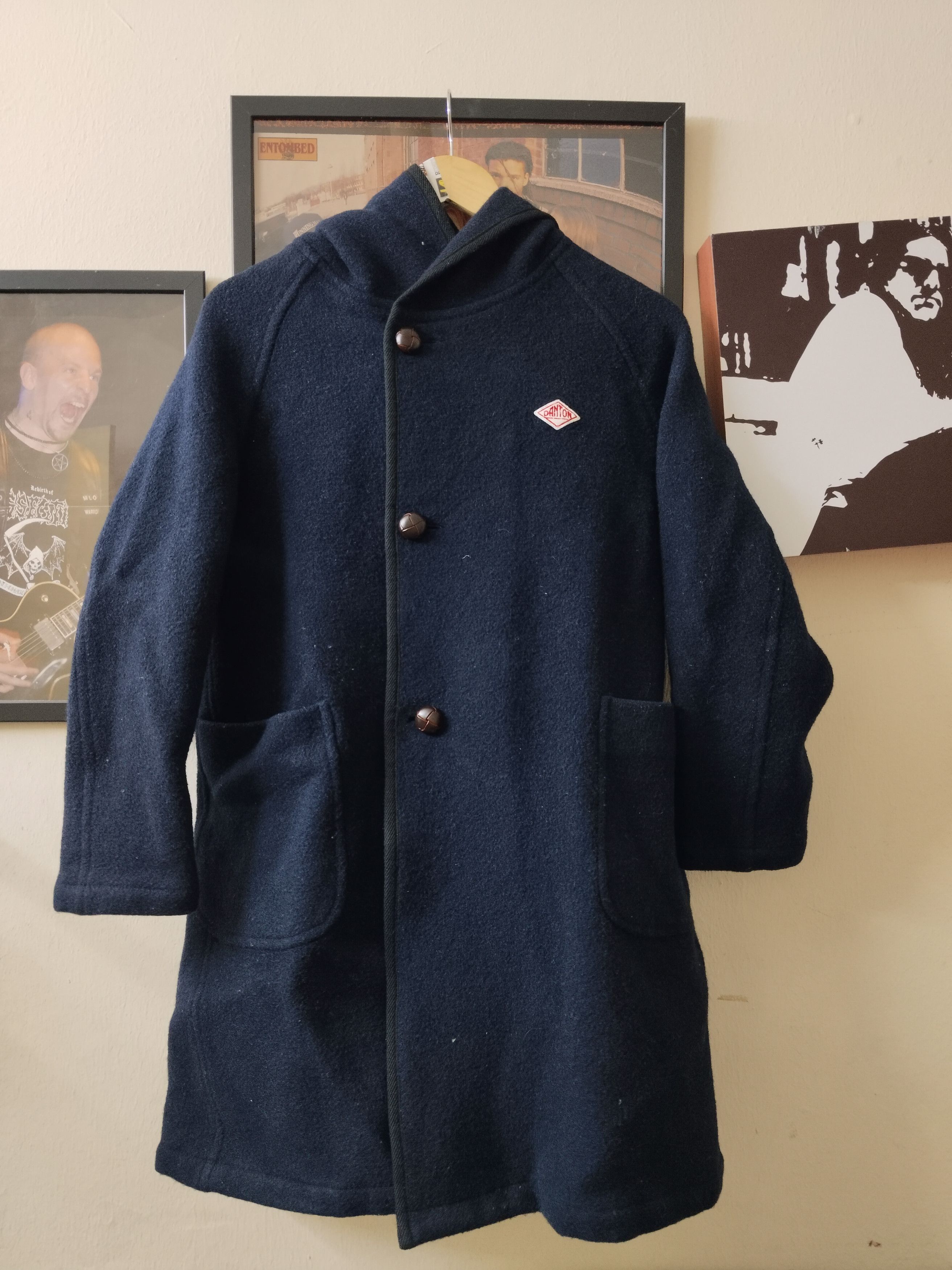 Danton × Vintage DANTON VETEMENTS DE TRAVAIL PARKAS WOOL COAT Size US L / EU 52-54 / 3 - 1 Thumbnail