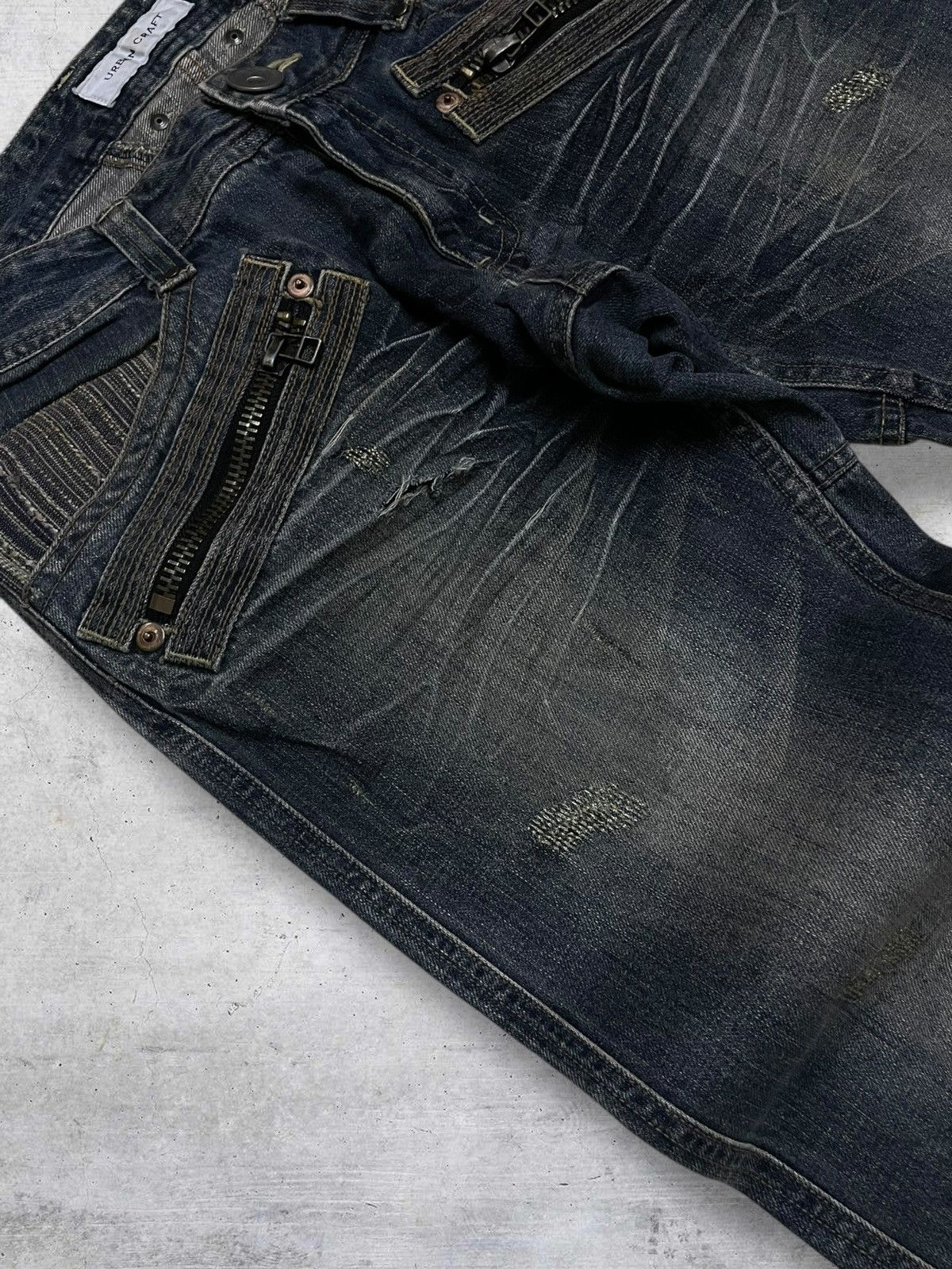 PPFM URBAN CRAFT 1990S DISTRESSED LAYERED JAPAN DESIGNER STYLE Size US 32 / EU 48 - 7 Thumbnail