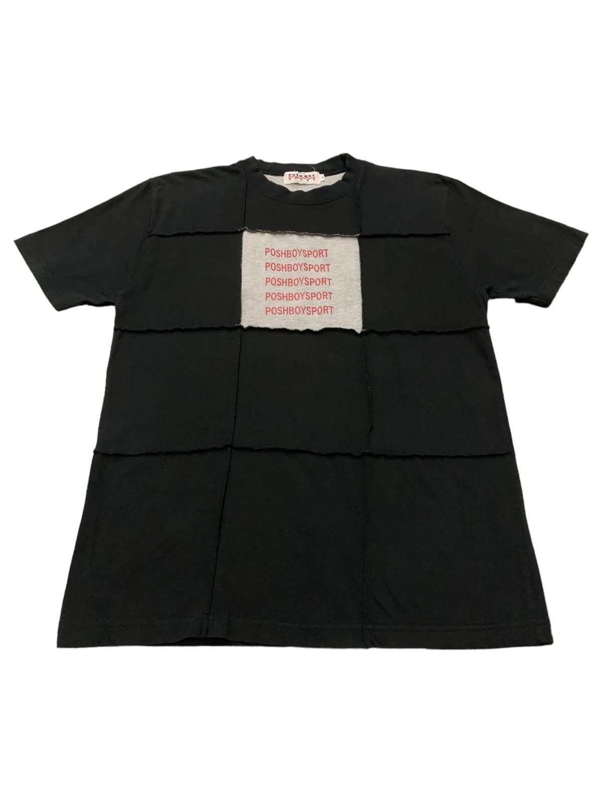 Beauty Beast × Japanese Brand Poshboy Sport Japan Reworked Cut & Sew Layer Tshirt Size US M / EU 48-50 / 2 - 3 Thumbnail