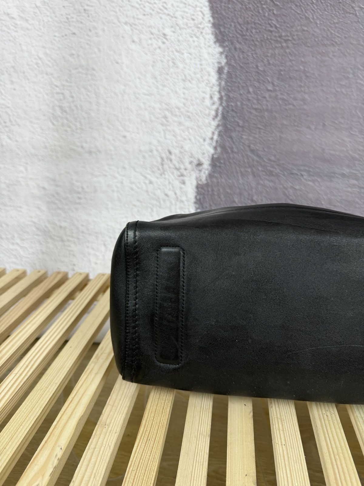 Salvatore Ferragamo Salvatore Ferragamo black leather handbag AU-21/D321 Size ONE SIZE - 13 Thumbnail