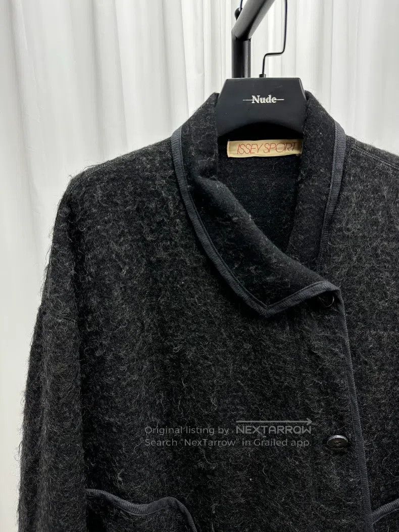 Issey Miyake Issey Miyake Early Deconstructed Wool Coat Size L / US 10 / IT 46 - 2 Thumbnail