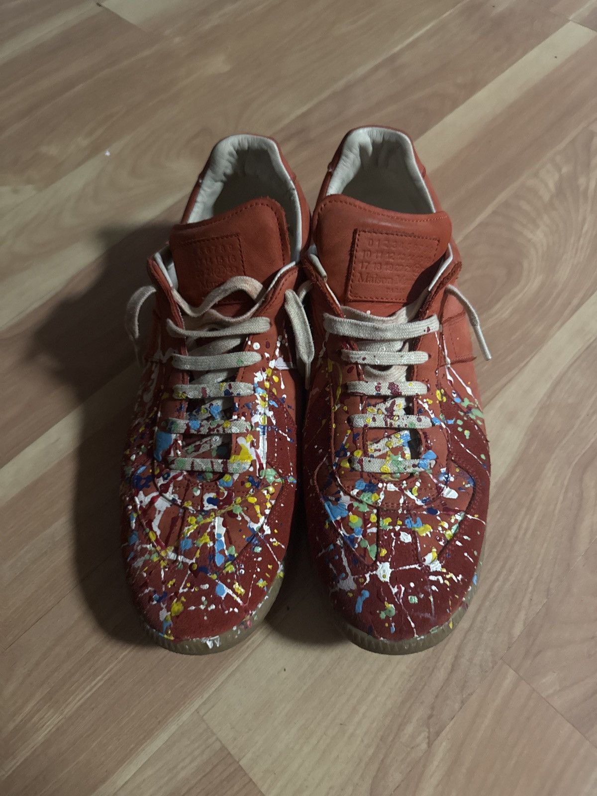 Maison Margiela Maison margiela paint splatter Size US 13 / EU 46 - 1 Thumbnail
