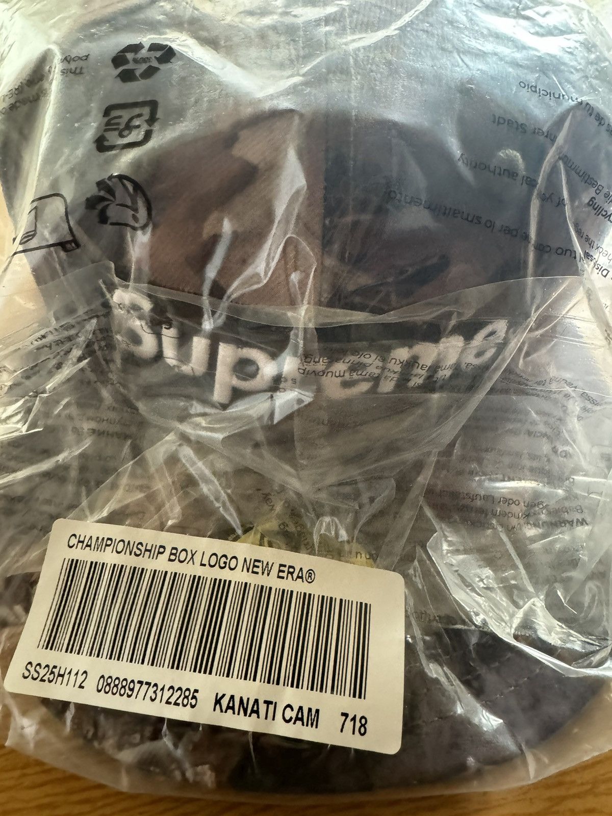 Supreme Supreme Championship Box Logo Hat Size ONE SIZE - 1 Thumbnail