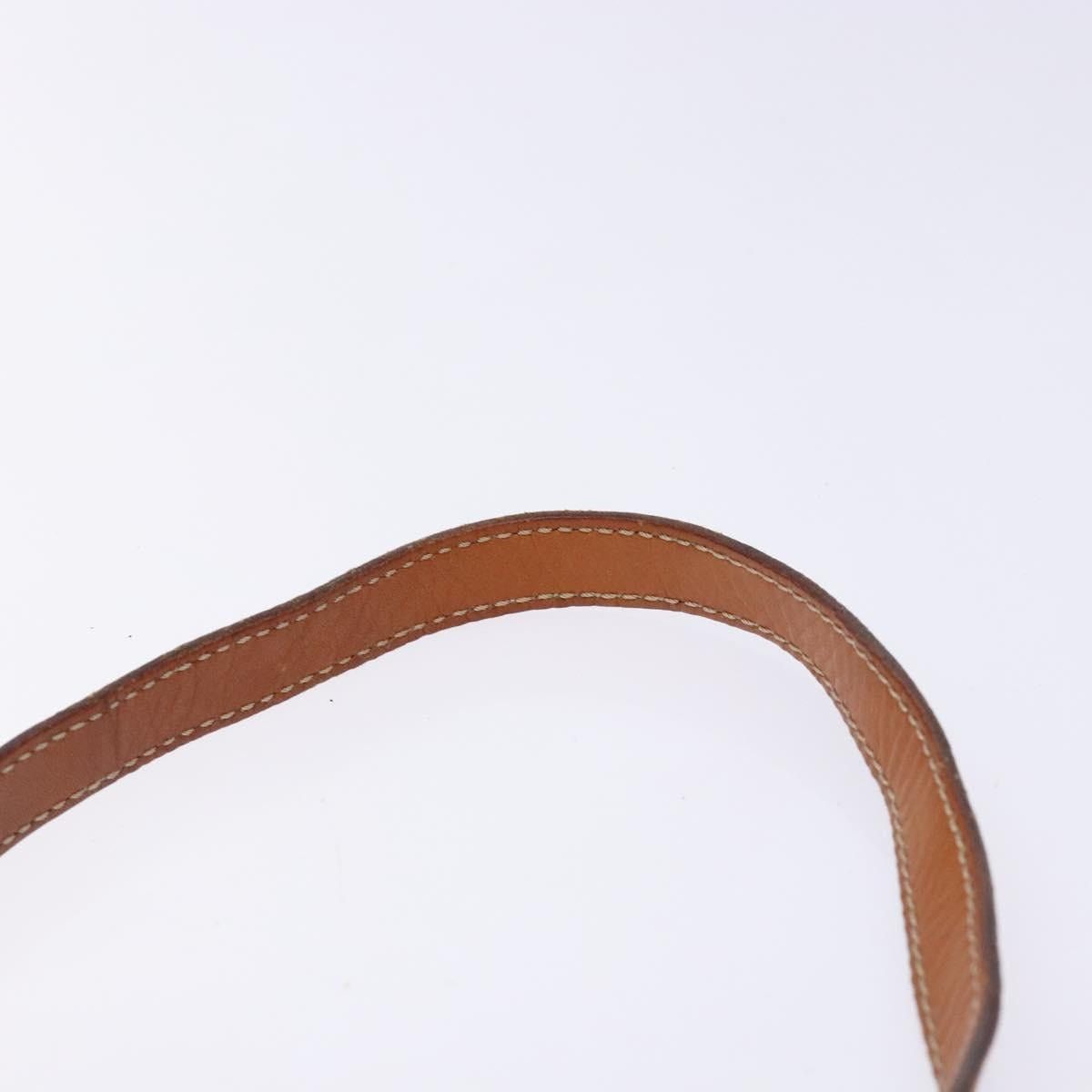 Celine CELINE Macadam Canvas Shoulder Bag Pvc Leather Brown Gold Size ONE SIZE - 8 Thumbnail