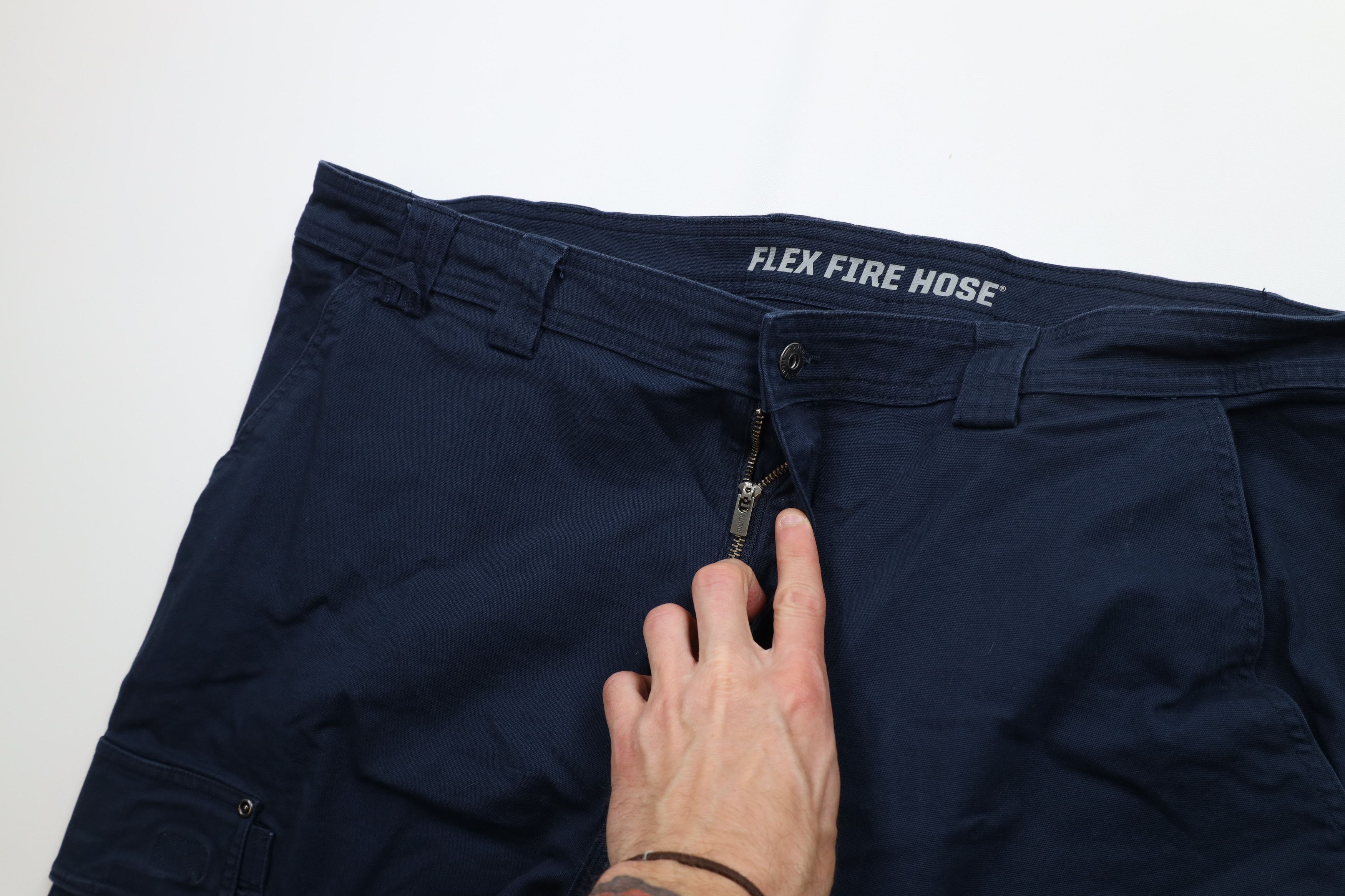 Duluth Trading Company Duluth Trading Co Flex Fire Hose Canvas Dungaree Cargo Pants Size US 44 / EU 60 - 7 Thumbnail