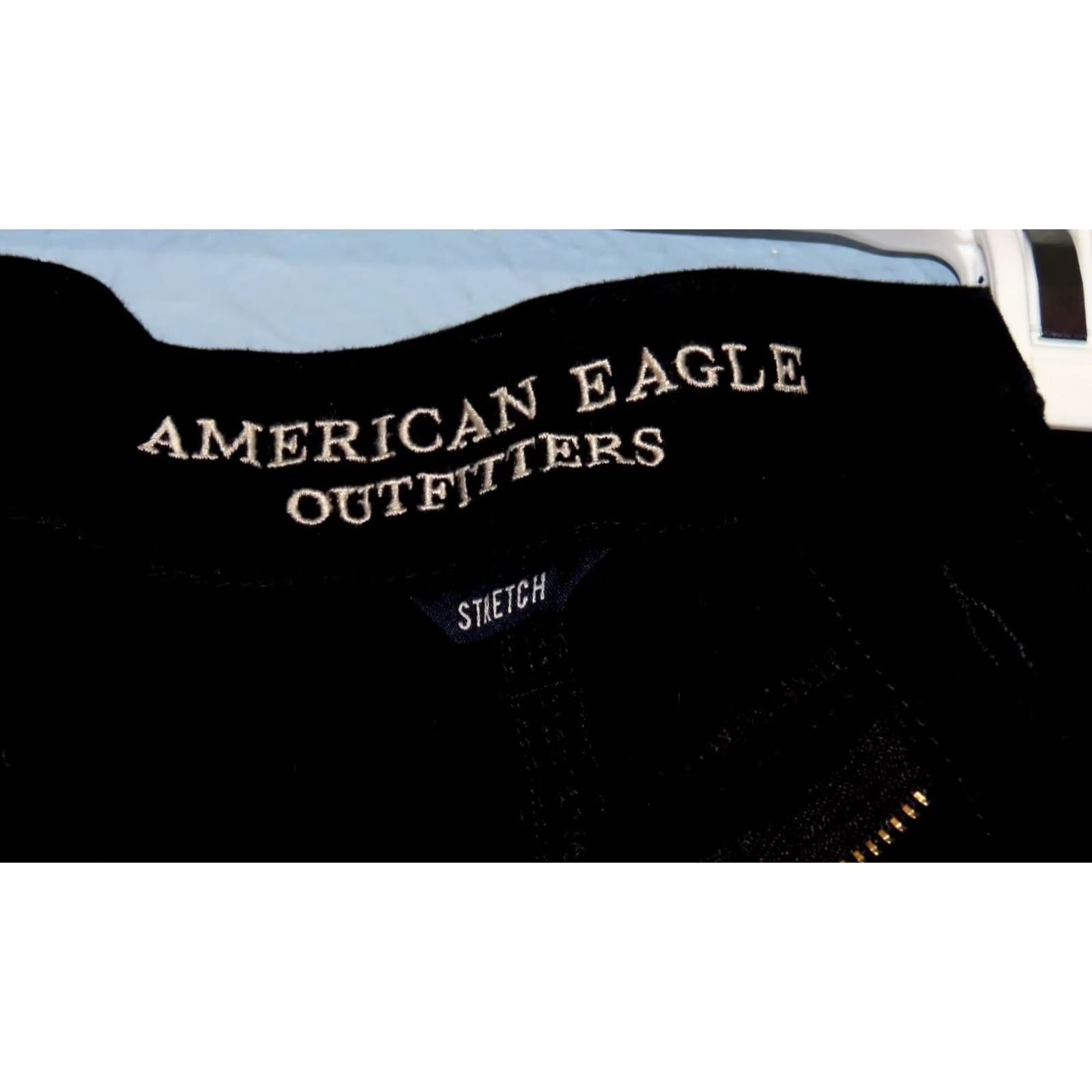 American Eagle Outfitters American Eagle High Rise Black Distressed Cut Off Ragged Womens 6 Shorts Size 28" / US 6 / IT 42 - 7 Thumbnail
