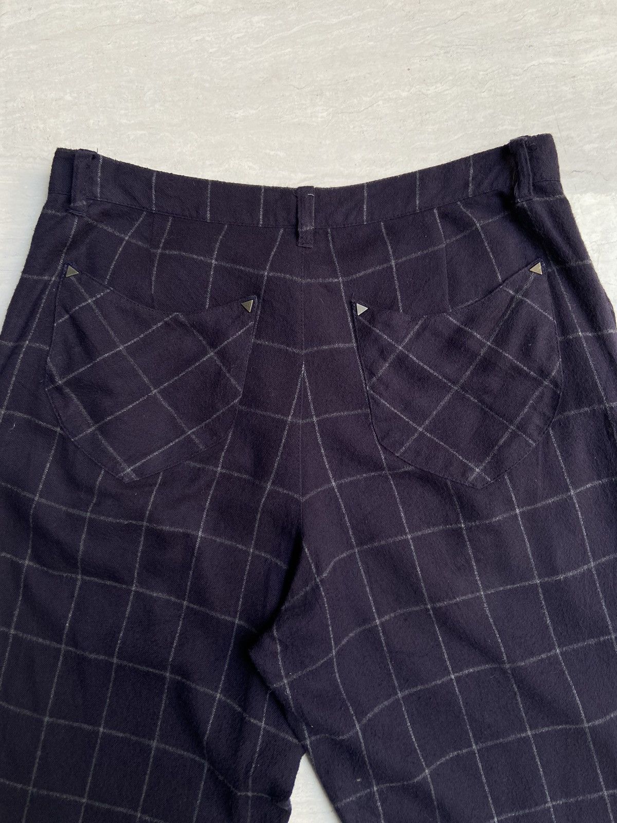 Issey Miyake NE-NET Plaid Long Pants Size US 30 / EU 46 - 12 Thumbnail