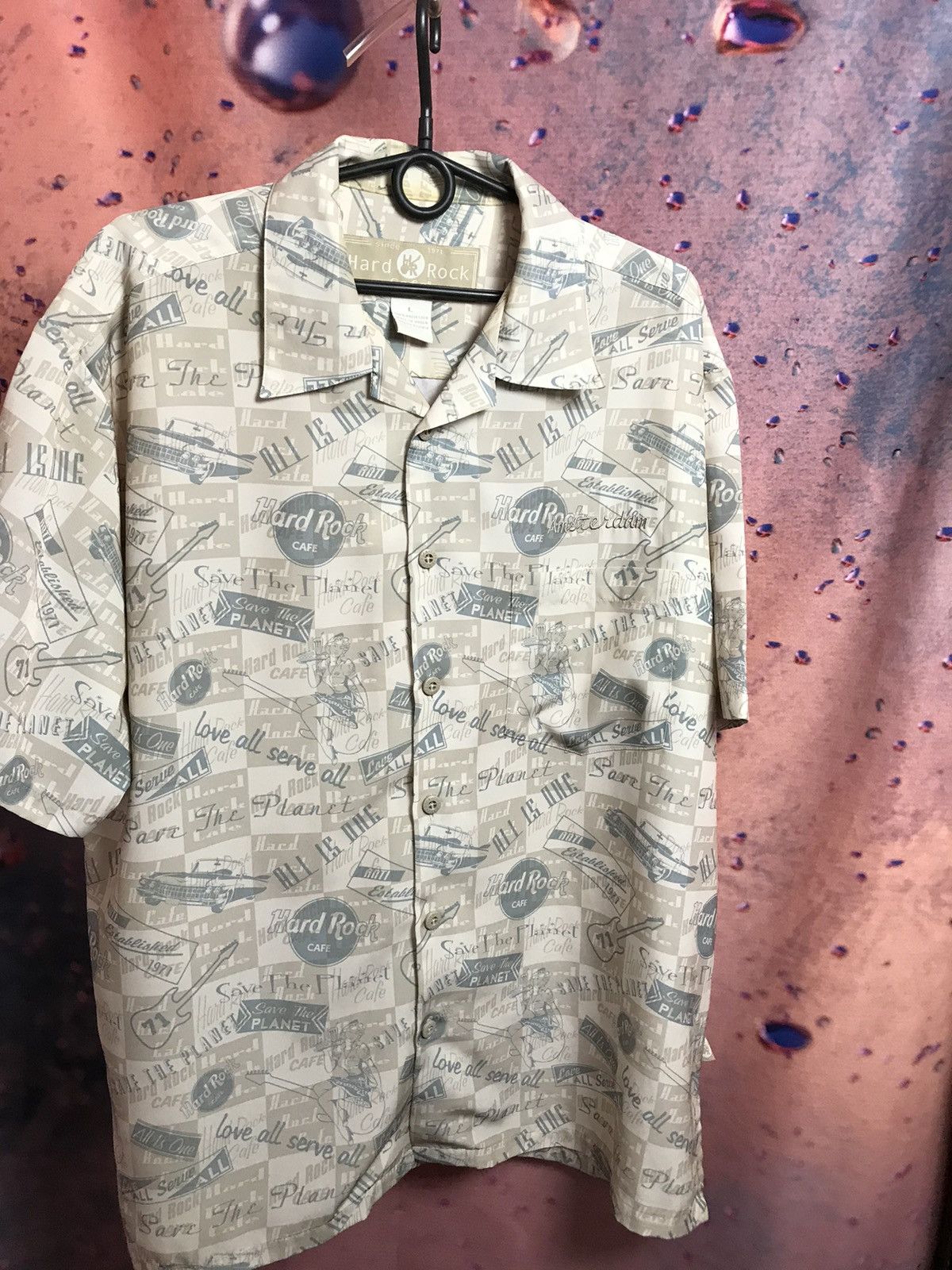 Band Tees × Hard Rock Cafe × Vintage Vintage Hard Rock Cafe Amsterdam shirt Size US L / EU 52-54 / 3 - 2 Thumbnail