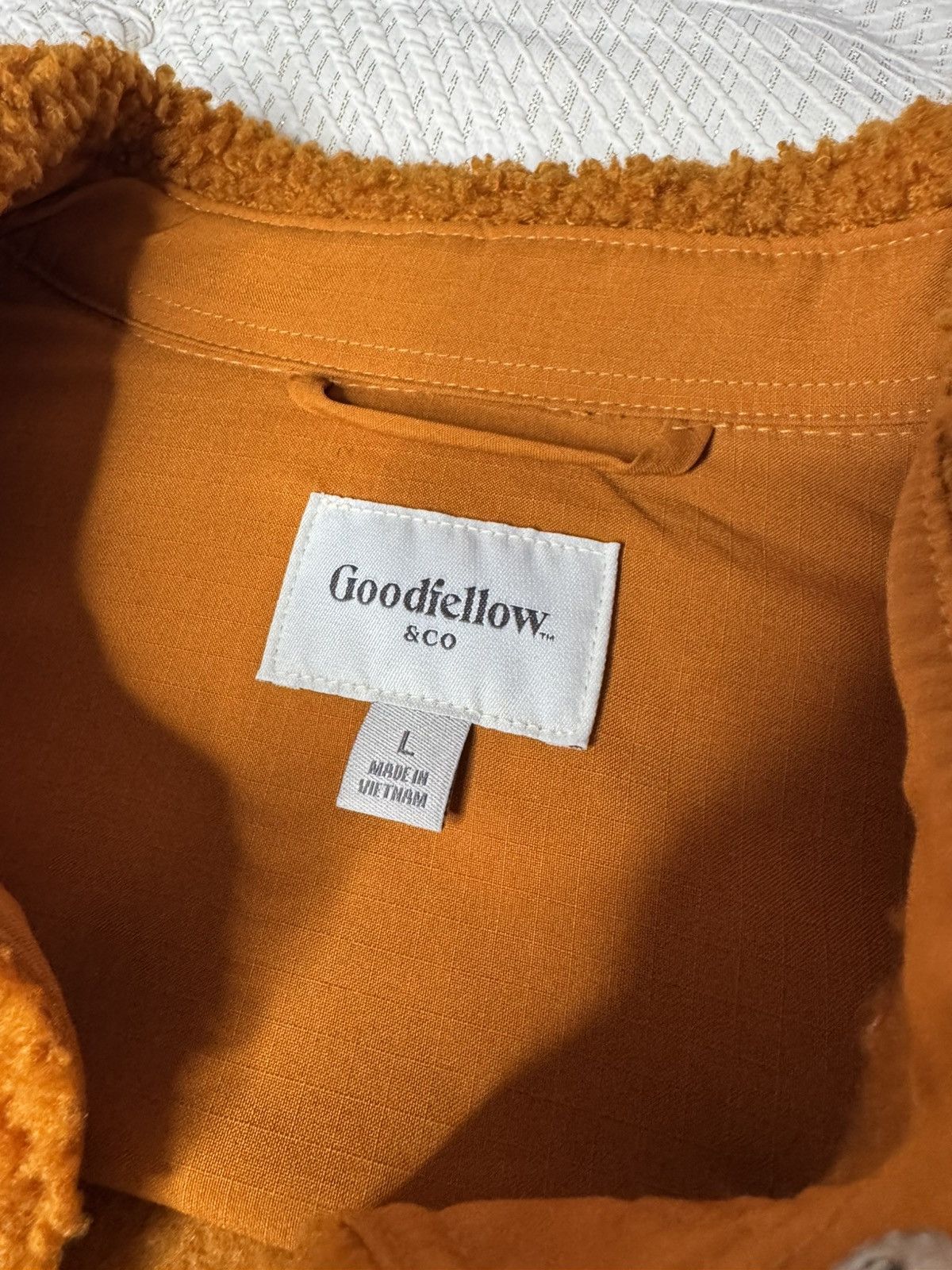 Other Goodfellow & Co Sherpa Shirt Jacket “Burnt Orange” Size US L / EU 52-54 / 3 - 2 Thumbnail