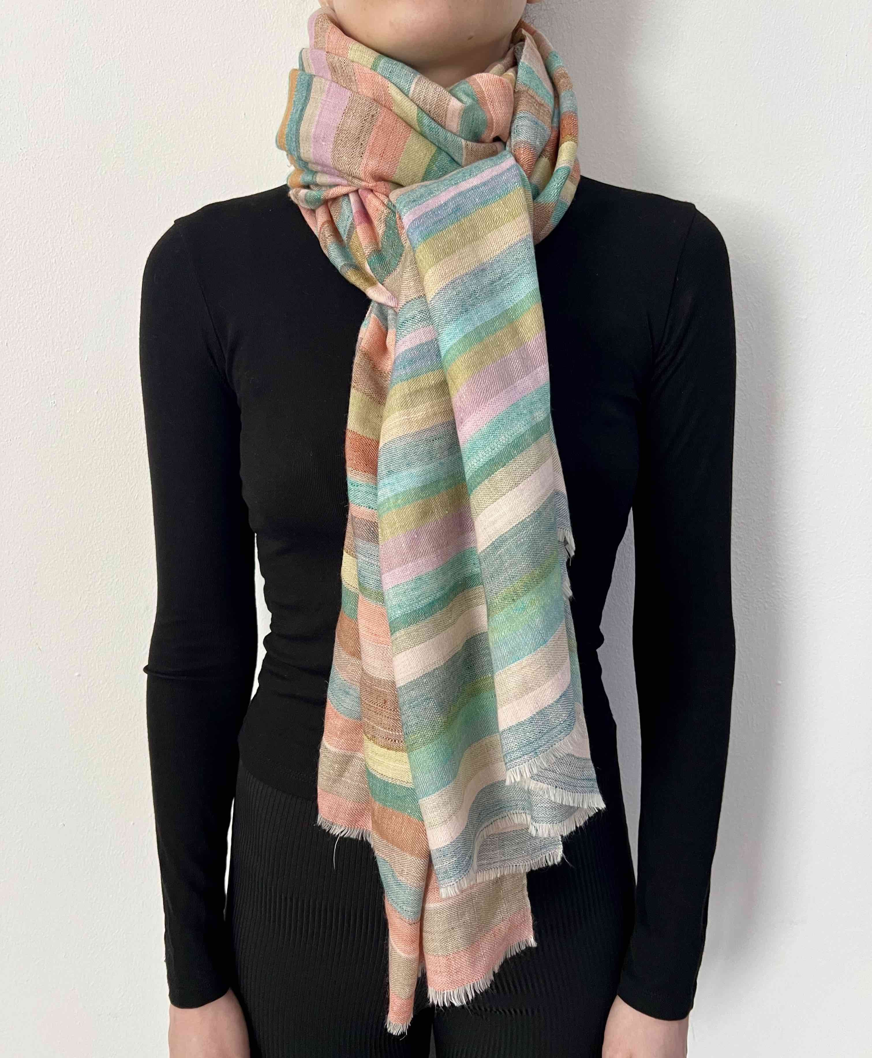 Other Handwoven Cashmere UNISEX Scarf Size ONE SIZE - 2 Thumbnail