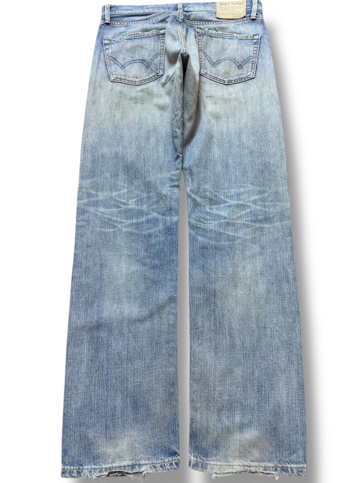 Edwin Vintage Edwin 503 Rebel Vintage Faded Distressed Denim Size US 32 / EU 48 - 4 Thumbnail