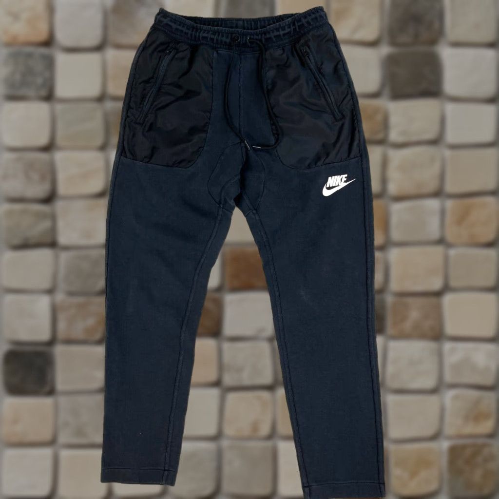 Nike Nike Sweatpants Men’s Athletic PANTS Black 27 in Inseam Size M Pockets Zipped 806674-010 Size US 31 - 1 Thumbnail