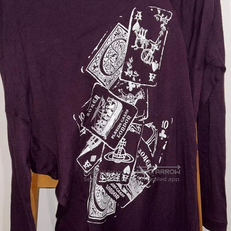 Vivienne Westwood Vivienne Westwood Poker print irregular T-shirt dress, wit Size M / US 6-8 / IT 42-44 - 5 Thumbnail