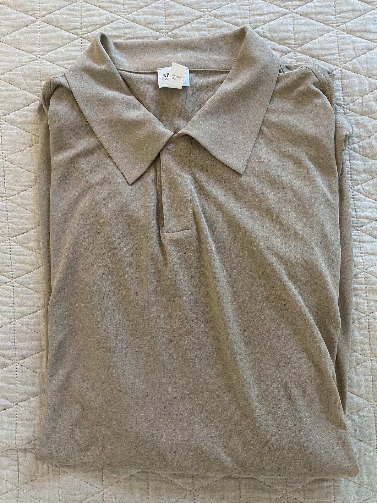 Silk Mini Shirt Dress