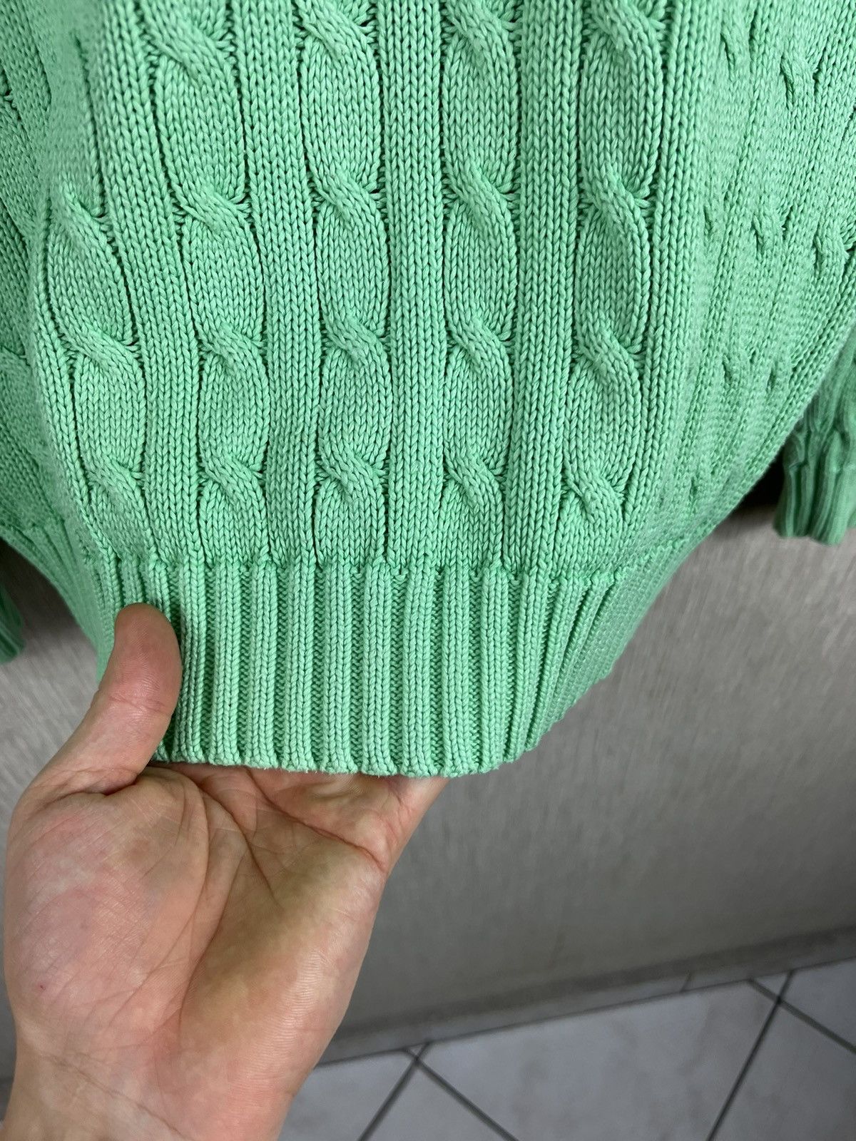 Ralph Lauren × Ralph Lauren Sport × Vintage Vintage Ralph Lauren Sport cable knit braid sweater knitted Size M / US 6-8 / IT 42-44 - 11 Thumbnail
