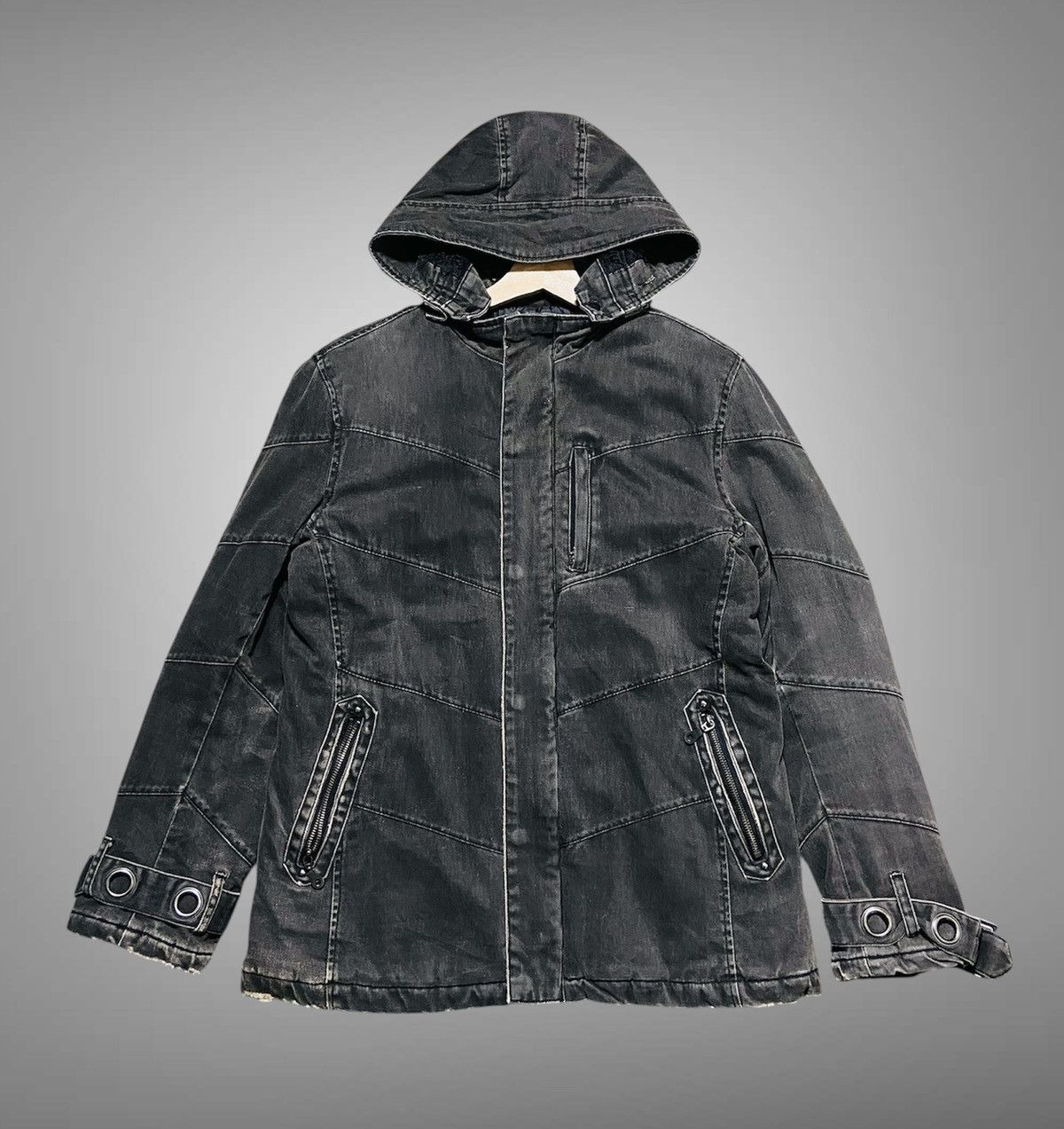 In The Attic In The Attic Punk Gothic Hoodie Jacket Size US L / EU 52-54 / 3 - 3 Thumbnail