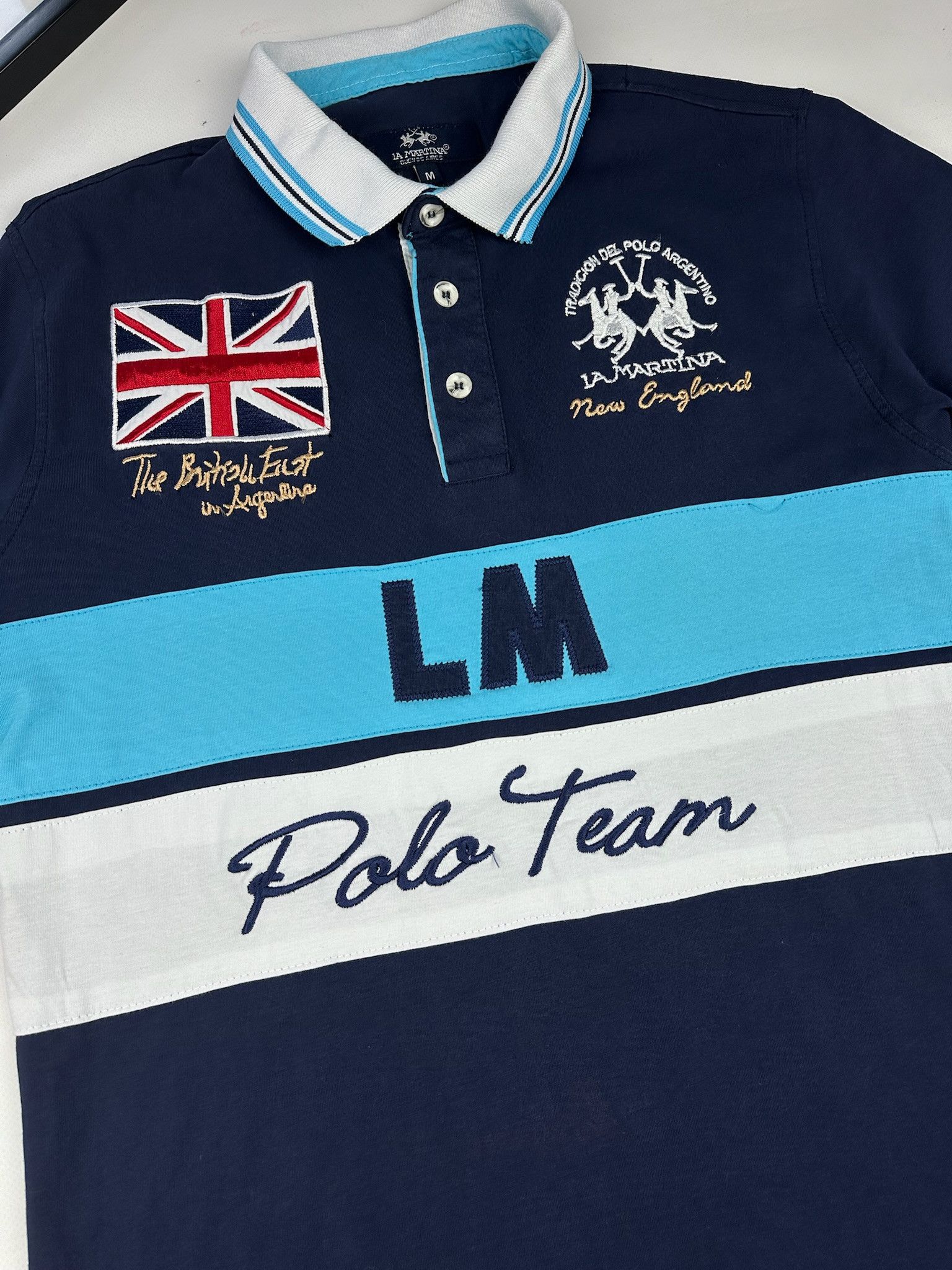 La Martina La martina Polo Shirt England big logo Size US M / EU 48-50 / 2 - 2 Thumbnail