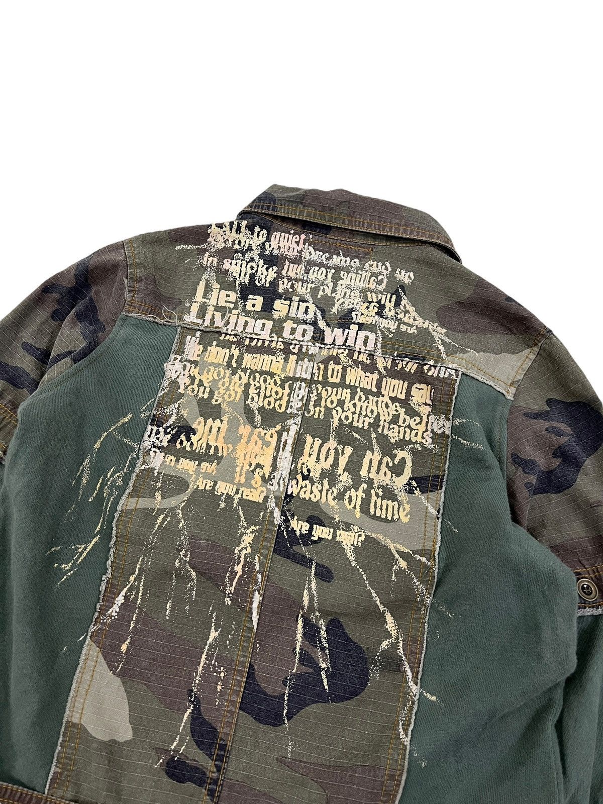 Algonquins Algonquins Poem Camo Hybrid Detachable Jacket Size S / US 4 / IT 40 - 7 Thumbnail