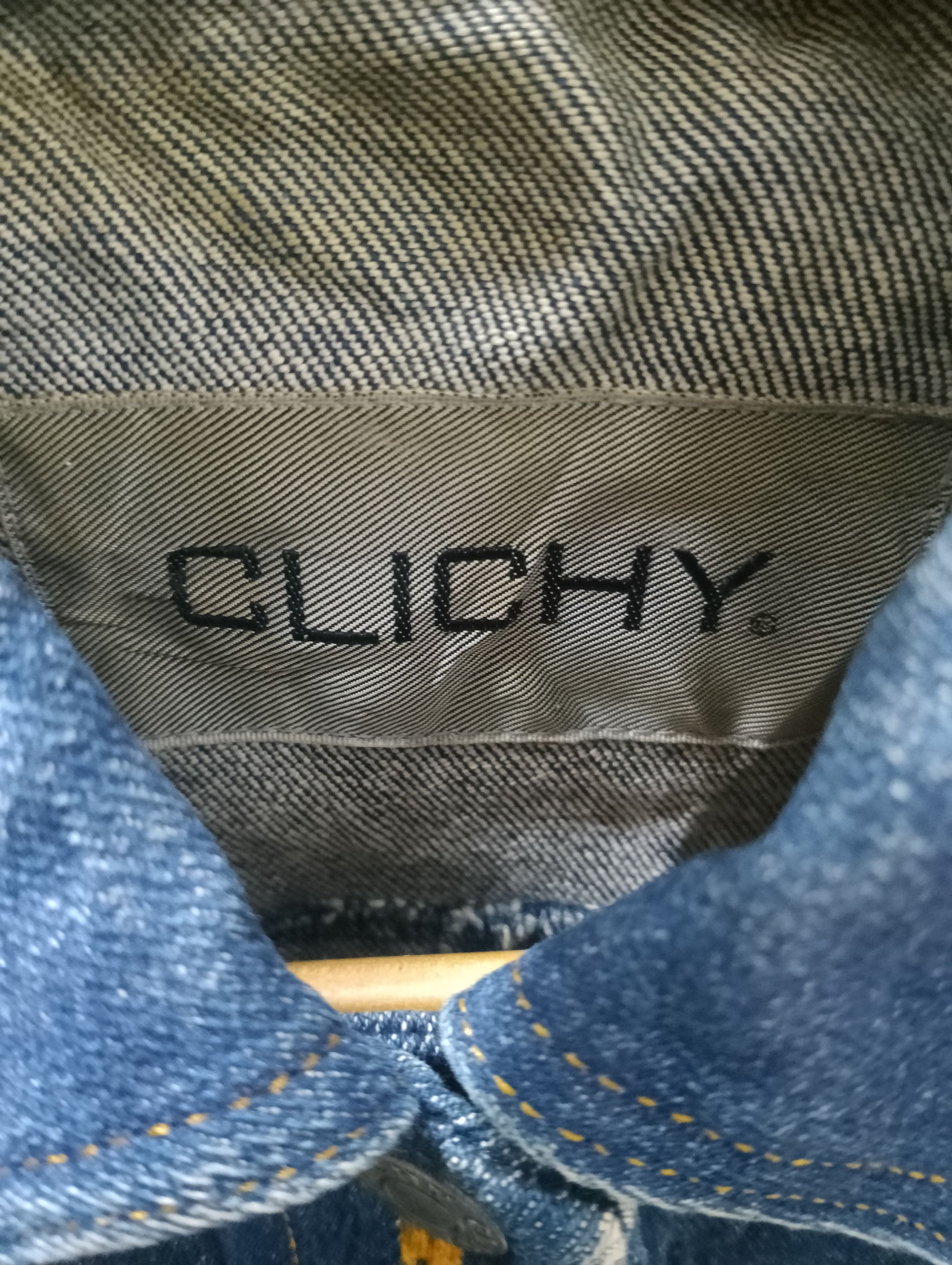 Japanese Brand CLICHY DENIM JACKET JAPAN XS SIZE 2 Size XS / US 0-2 / IT 36-38 - 4 Thumbnail