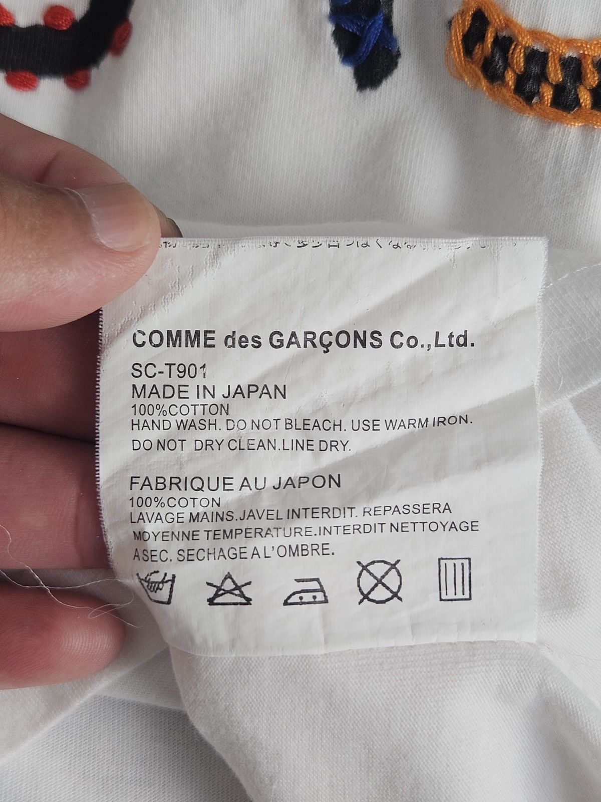 10 Corso Como × Comme des Garcons Comme des Garcons 10 corso commo embroidred shirt Size S / US 4 / IT 40 - 5 Thumbnail