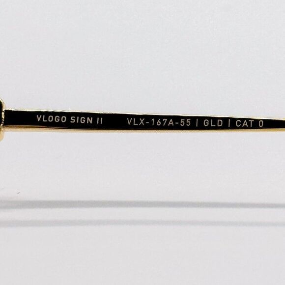 Valentino NEW VALENTINO EYEGLASSES VLX-167A GOLD WOMEN EYEWEAR Size ONE SIZE - 10 Thumbnail