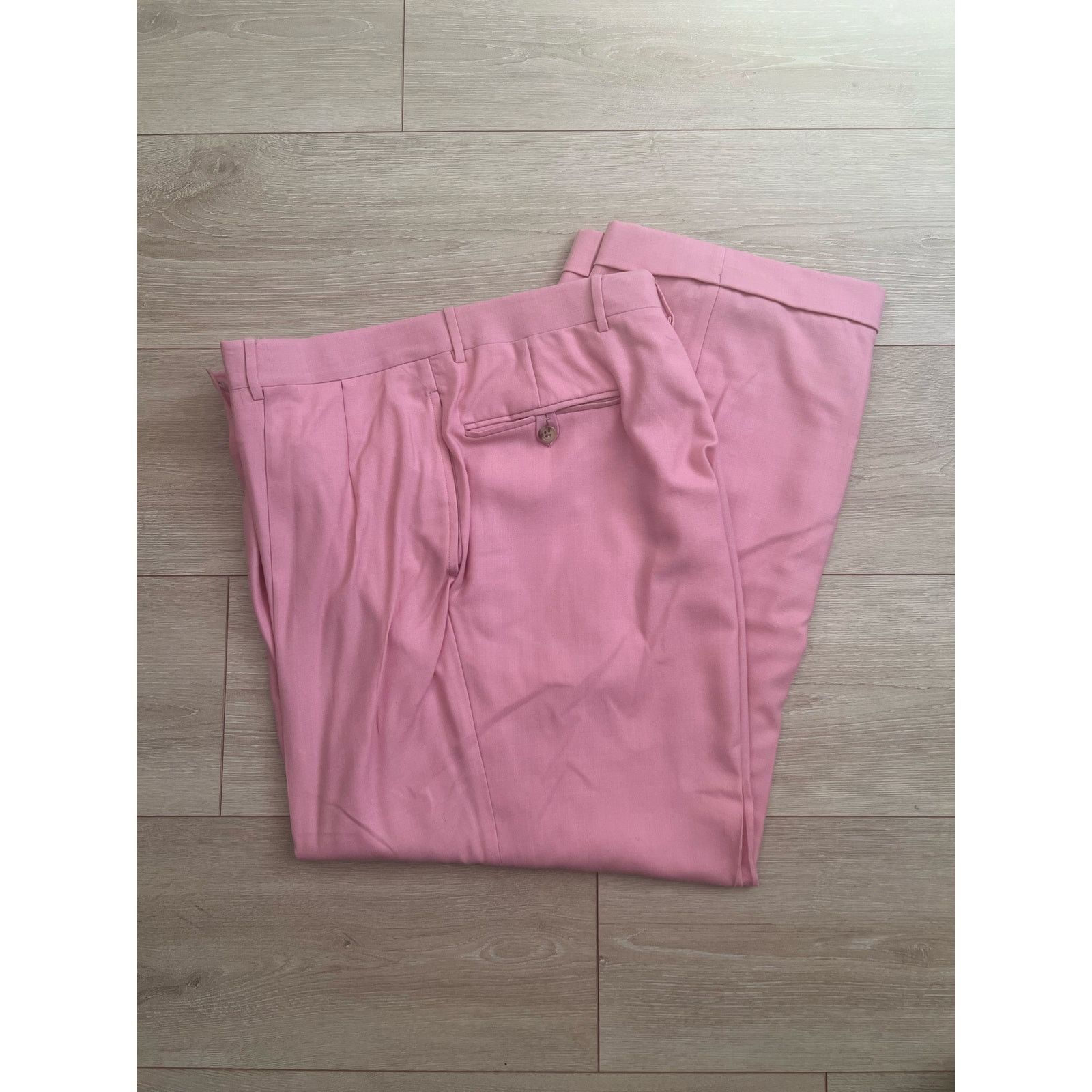 Polo Ralph Lauren Ralph Lauren Polo Made in Italy Pink Cashmere Dress Pants Size US 36 / EU 52 - 3 Thumbnail
