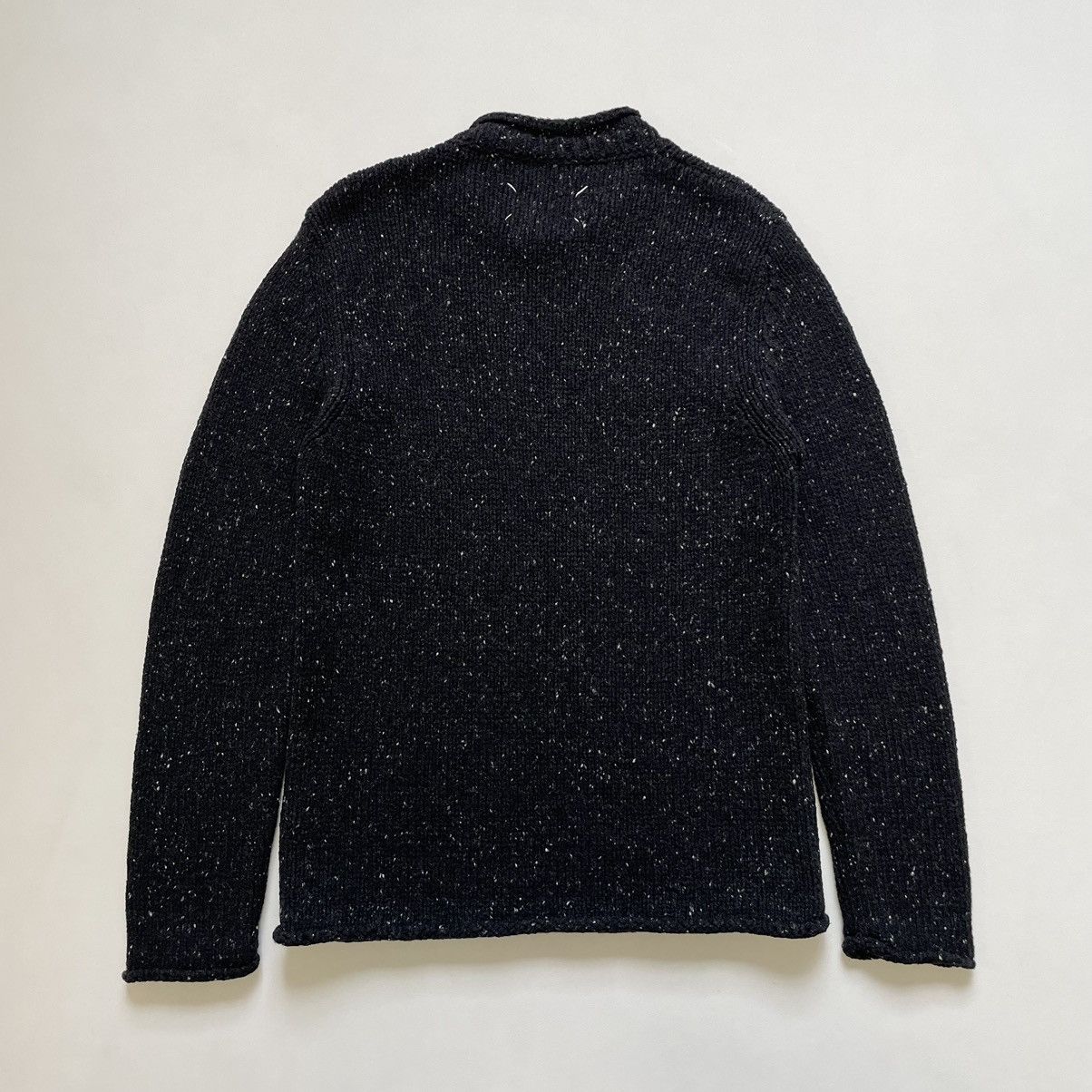 Maison Margiela A/W 17 Rolled Hems Wool Sweater Size US M / EU 48-50 / 2 - 10 Thumbnail